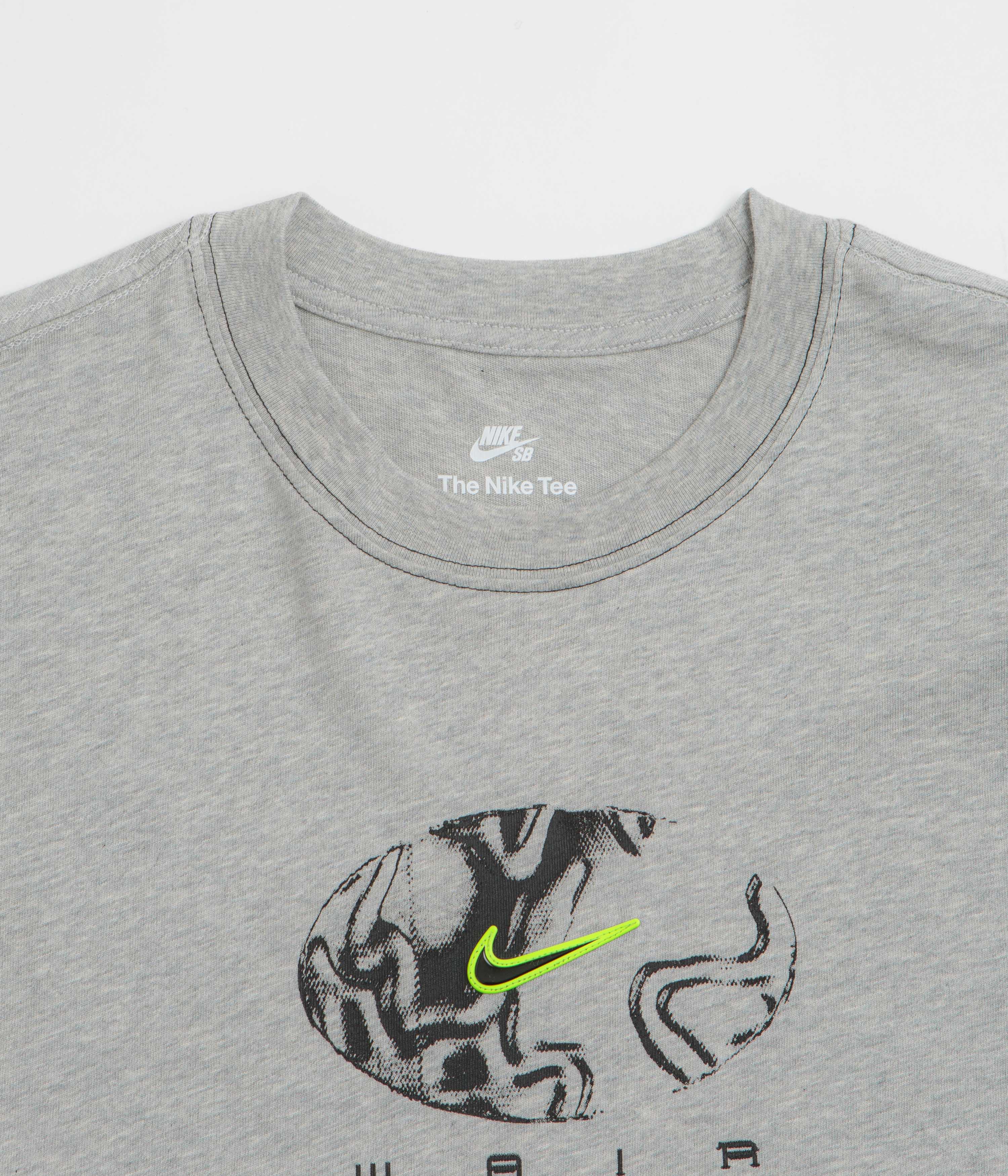 Nike SB Ishod T-Shirt - Grey Heather - Image 3