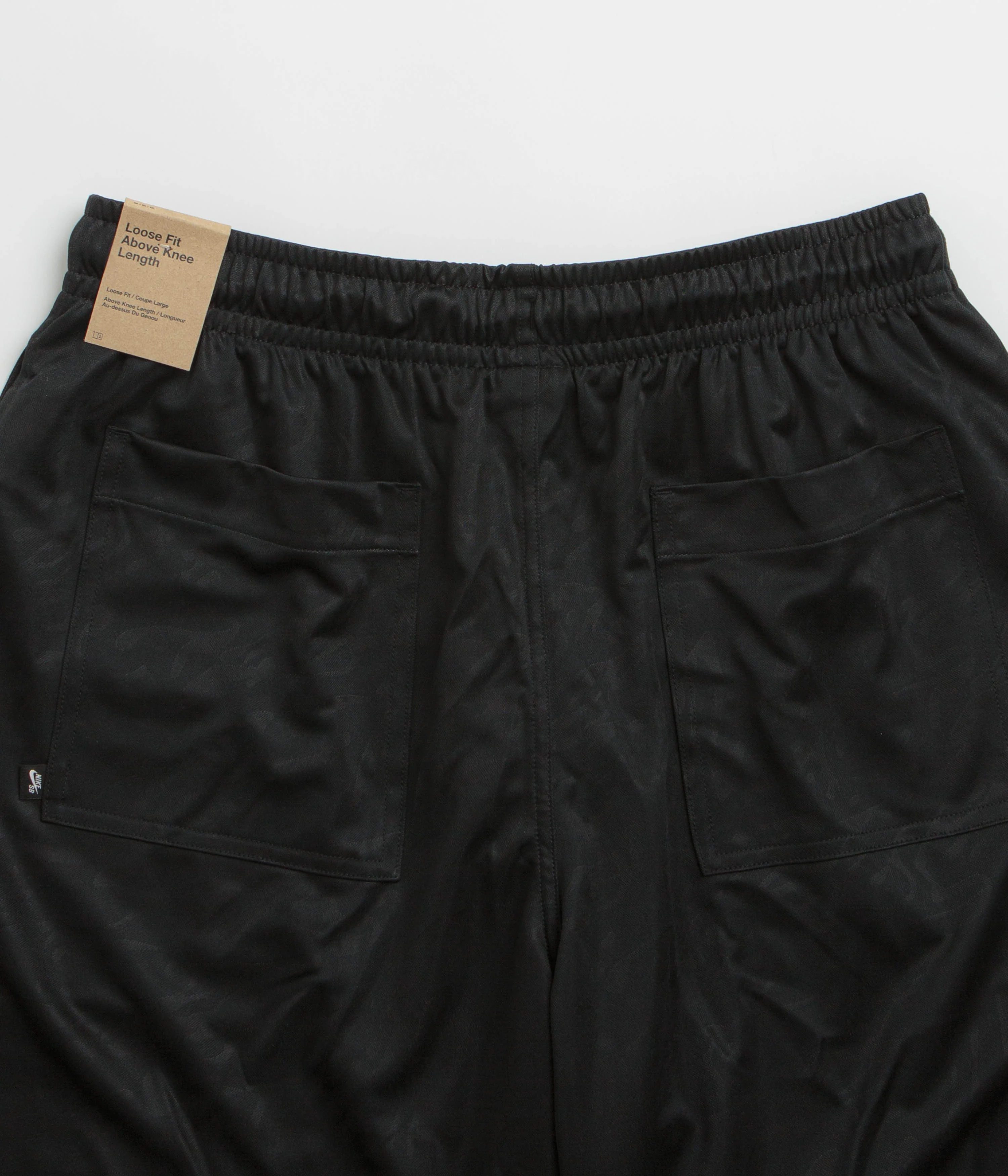 Nike SB Jacquard Sport Shorts - Black / White - Image 5