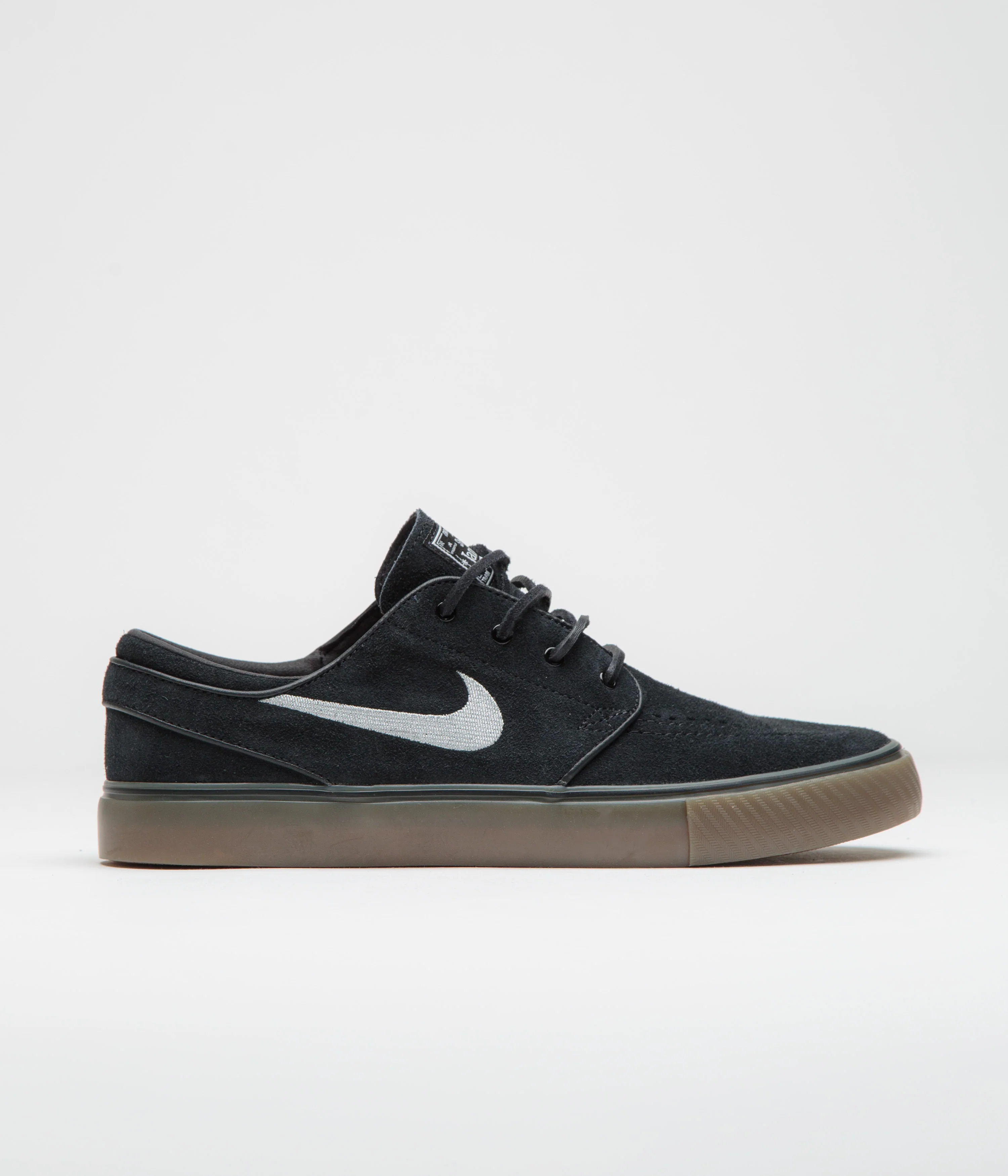 Nike SB Janoski OG+ Shoes - Black / White - Black - Gum Light Brown