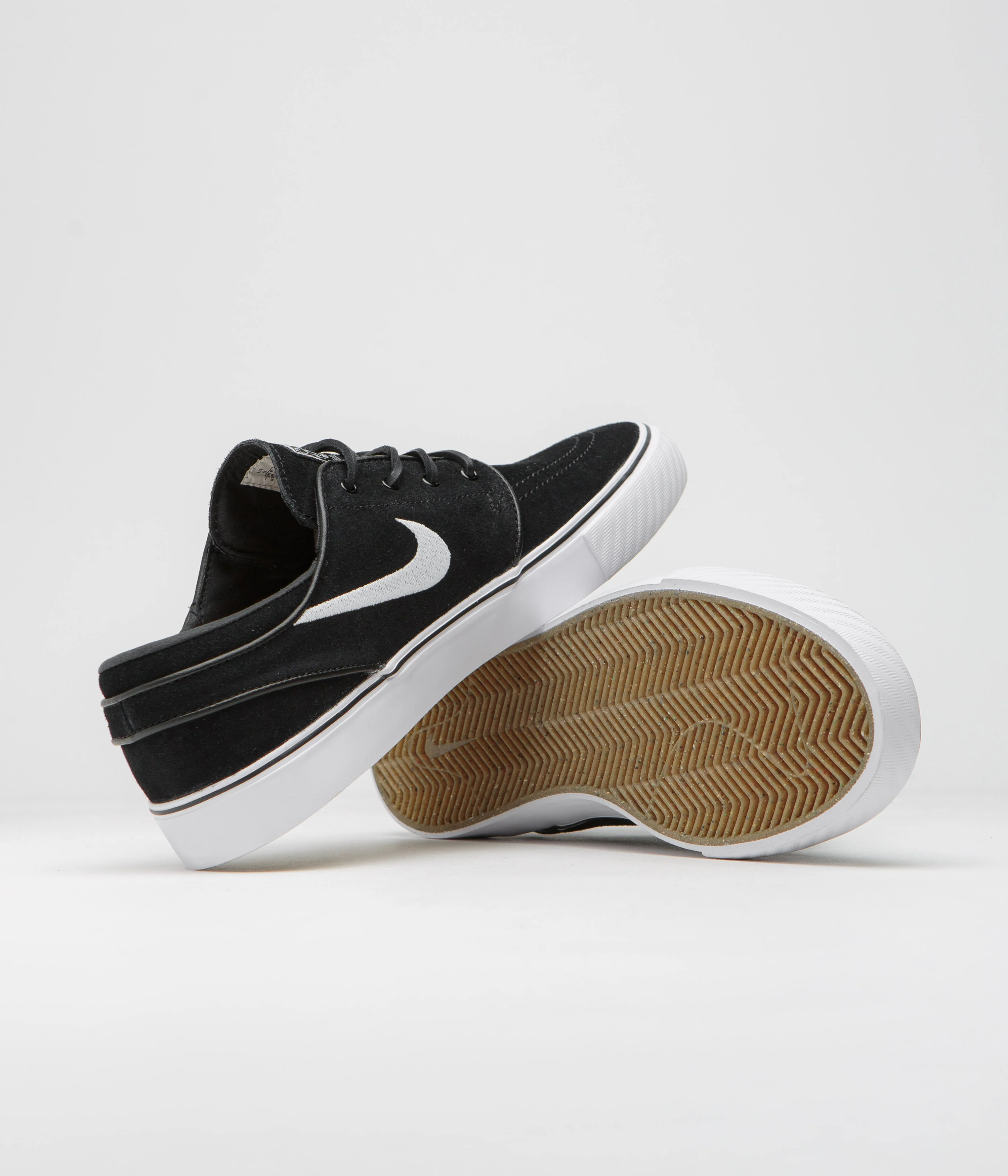 Nike SB Janoski OG+ Shoes - Black / White - Black - White - Image 5