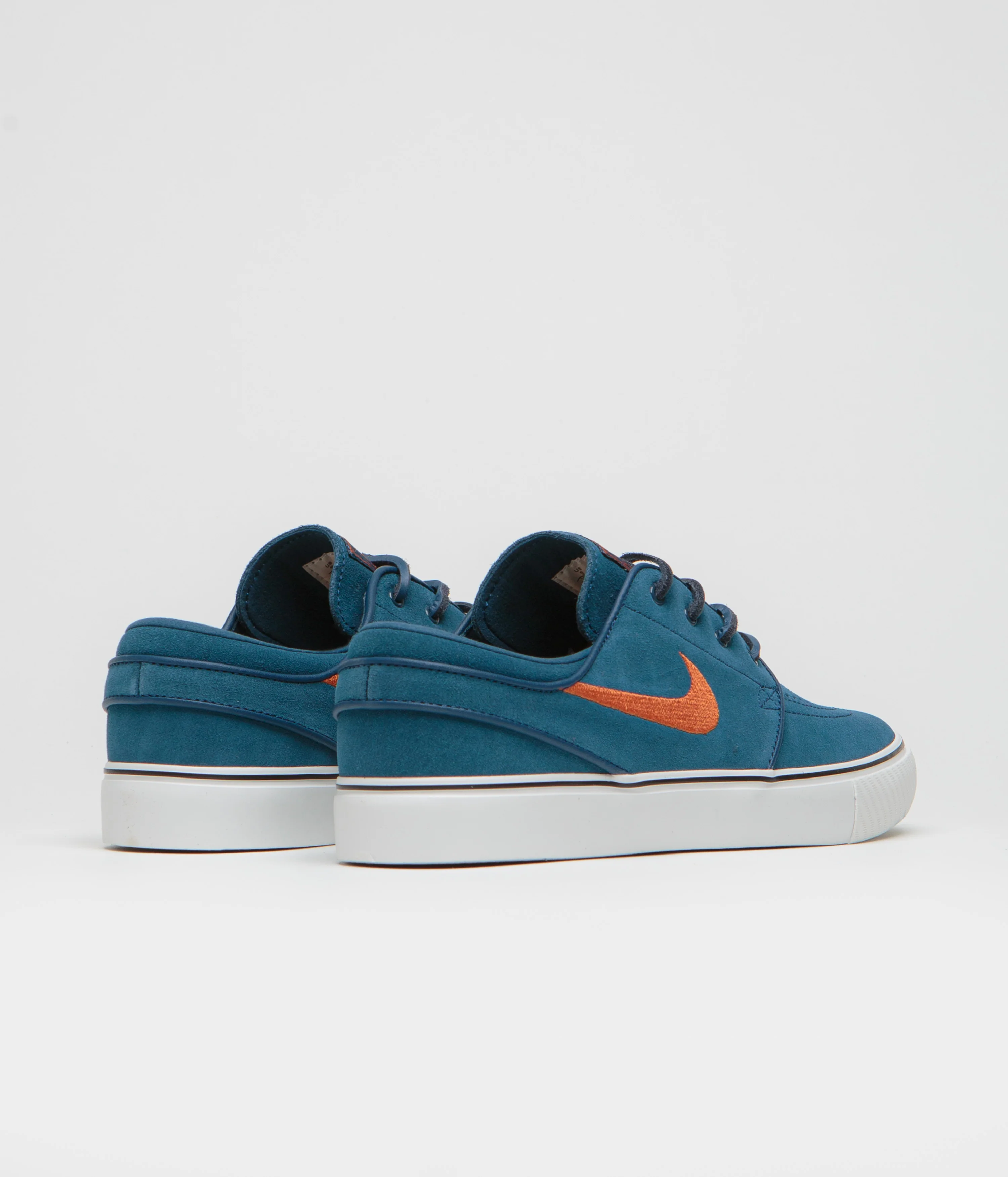 Nike SB Janoski OG+ Shoes - Blue Force / Campfire Orange - Blue Force - Image 4