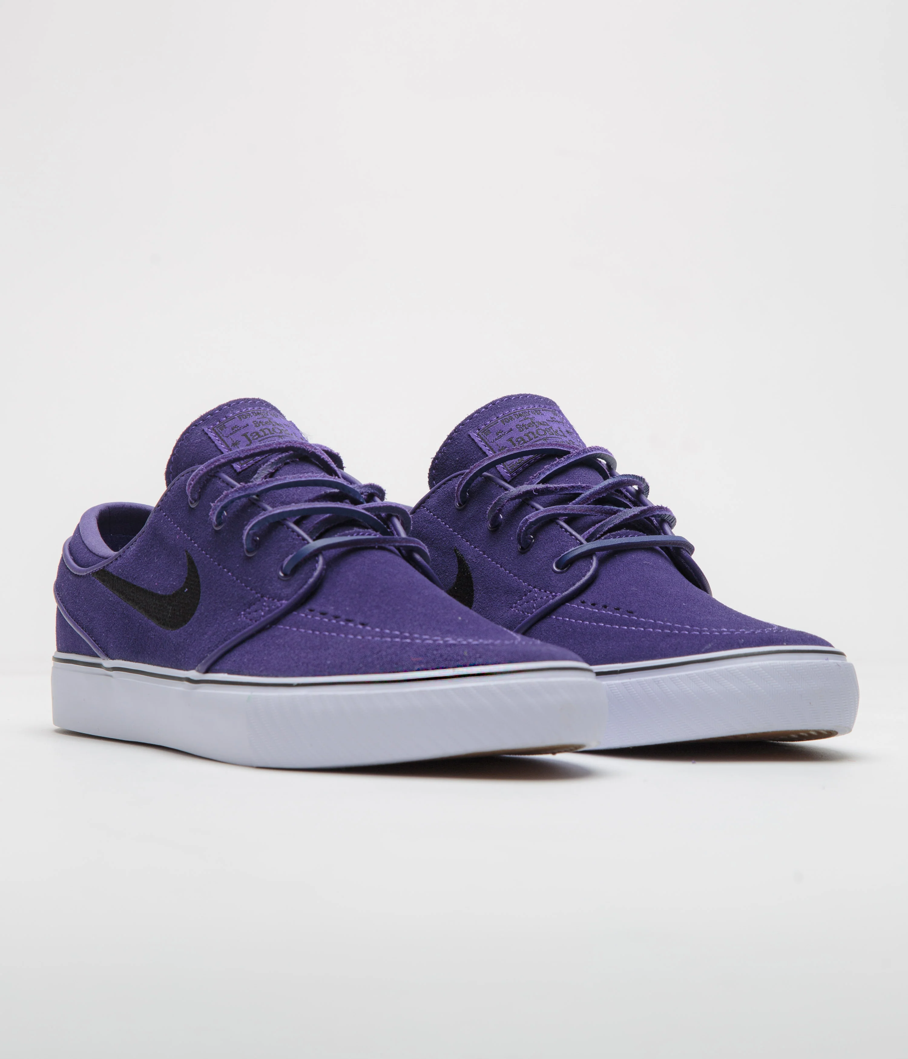 Nike SB Janoski OG+ Shoes - Court Purple / Black - Court Purple - White - Image 2