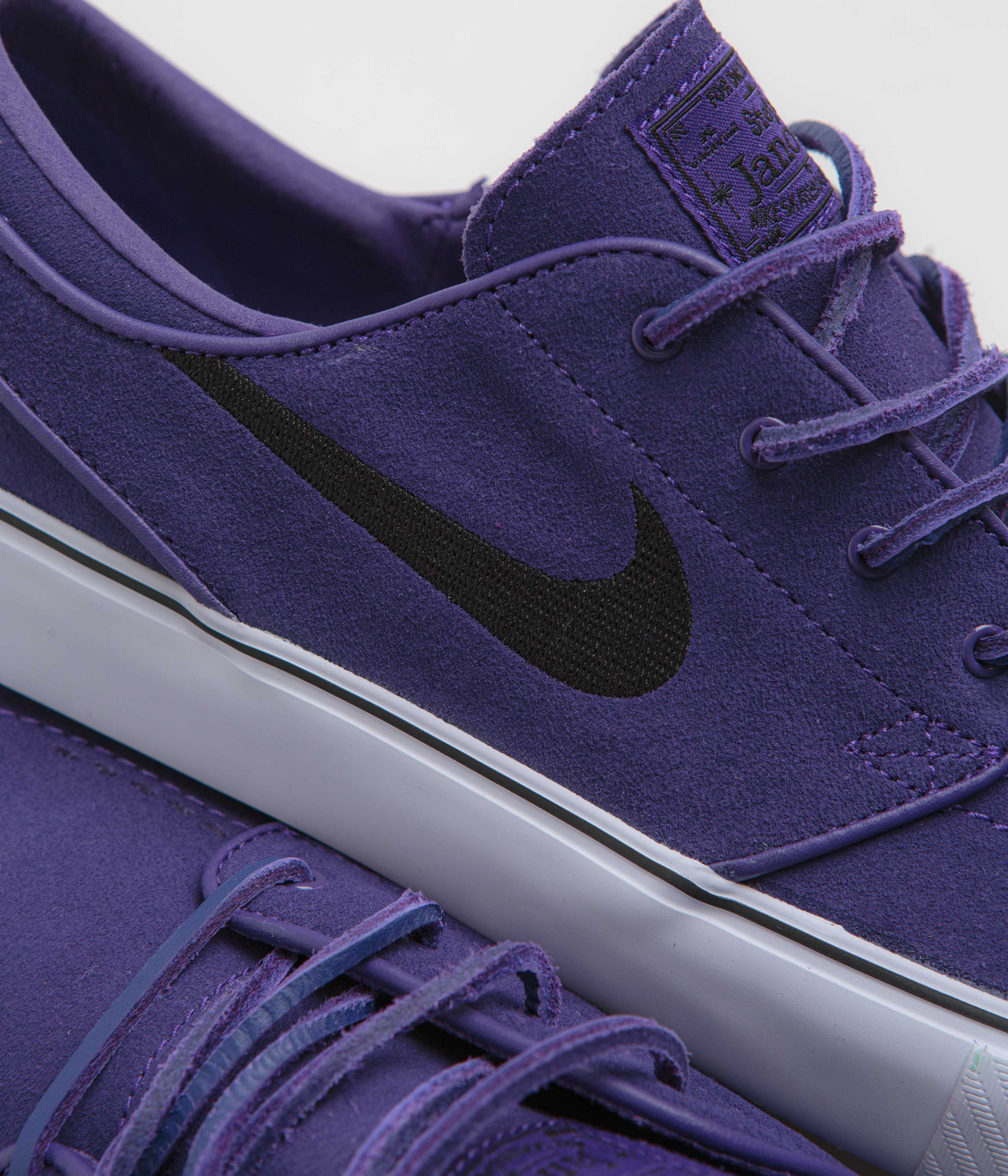 Nike SB Janoski OG+ Shoes - Court Purple / Black - Court Purple - White - Image 3