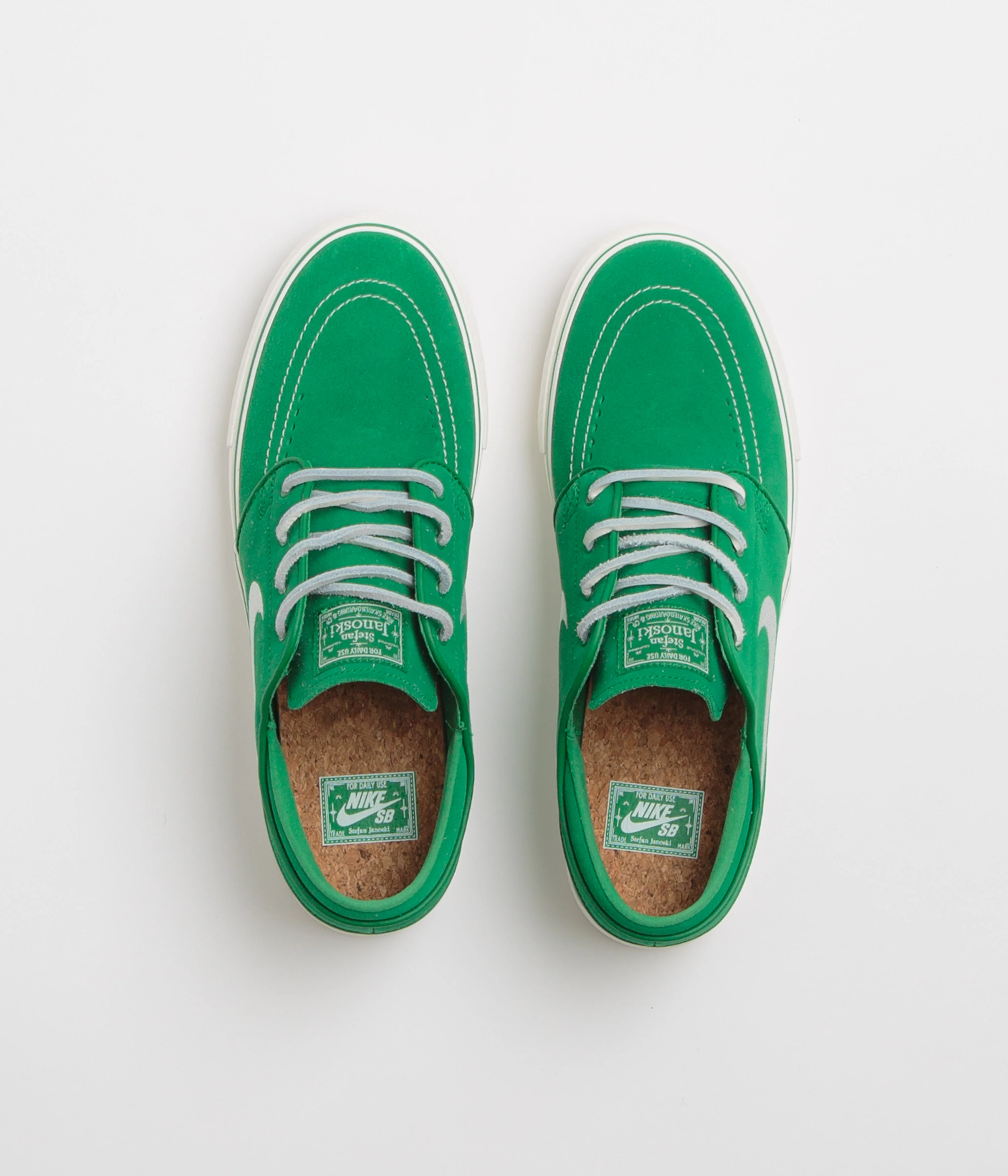Nike SB Janoski OG+ Shoes - Pine Green / Sail - Pine Green - Sail - Image 7
