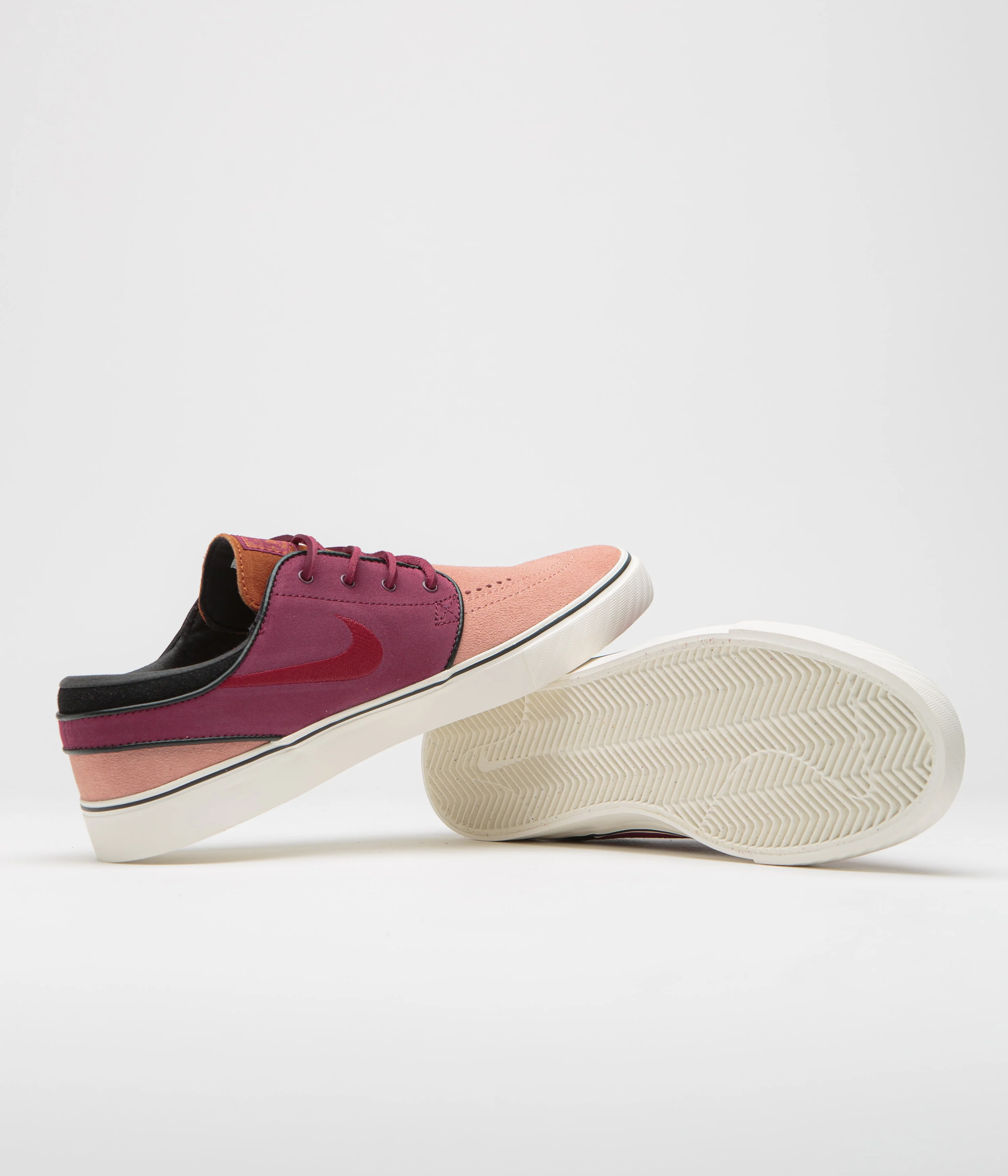 Nike SB Janoski OG+ Shoes - Red Stardust / Team Red - Rosewood - Image 4