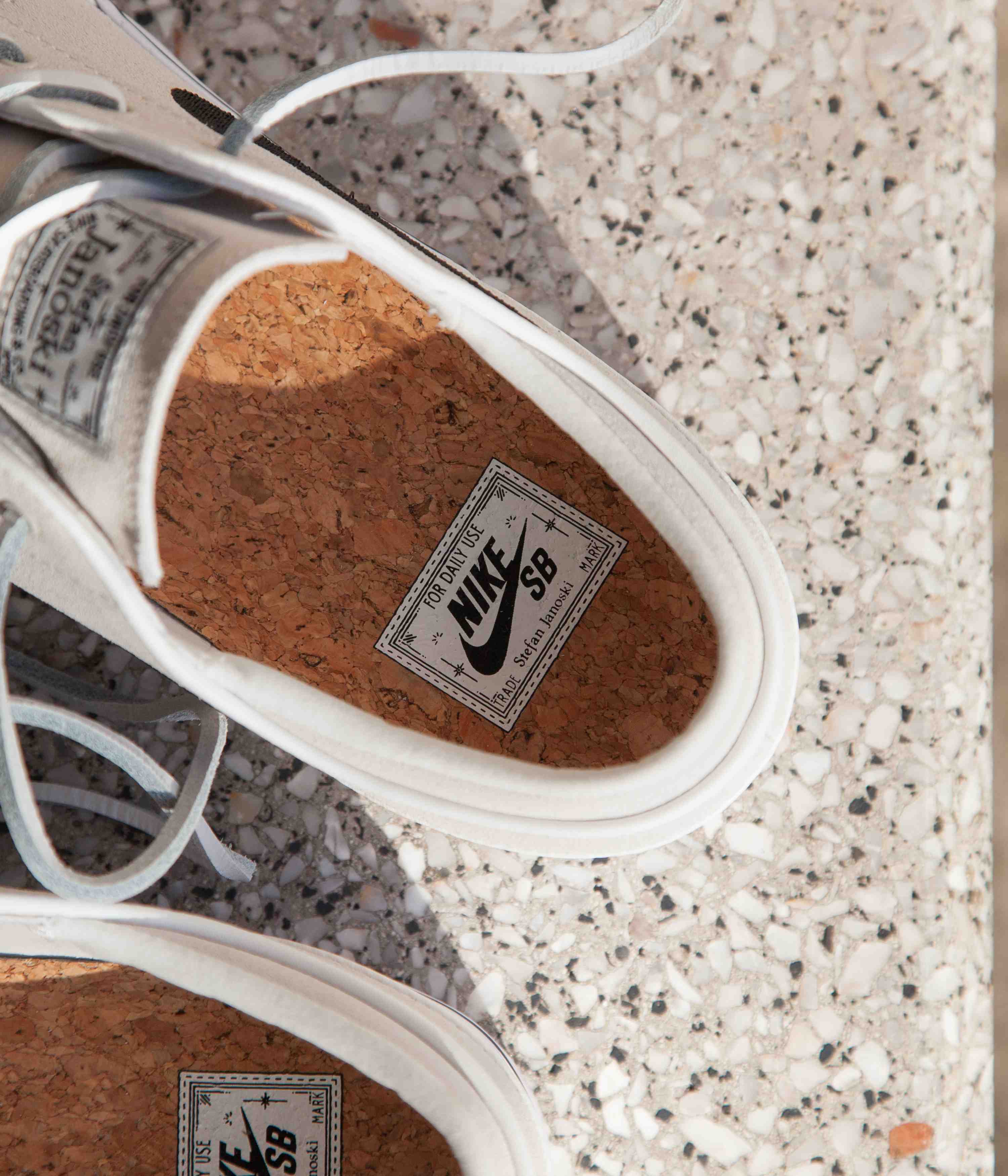 Nike SB Janoski OG+ Shoes - Summit White / Black - Summit White - White - Image 2