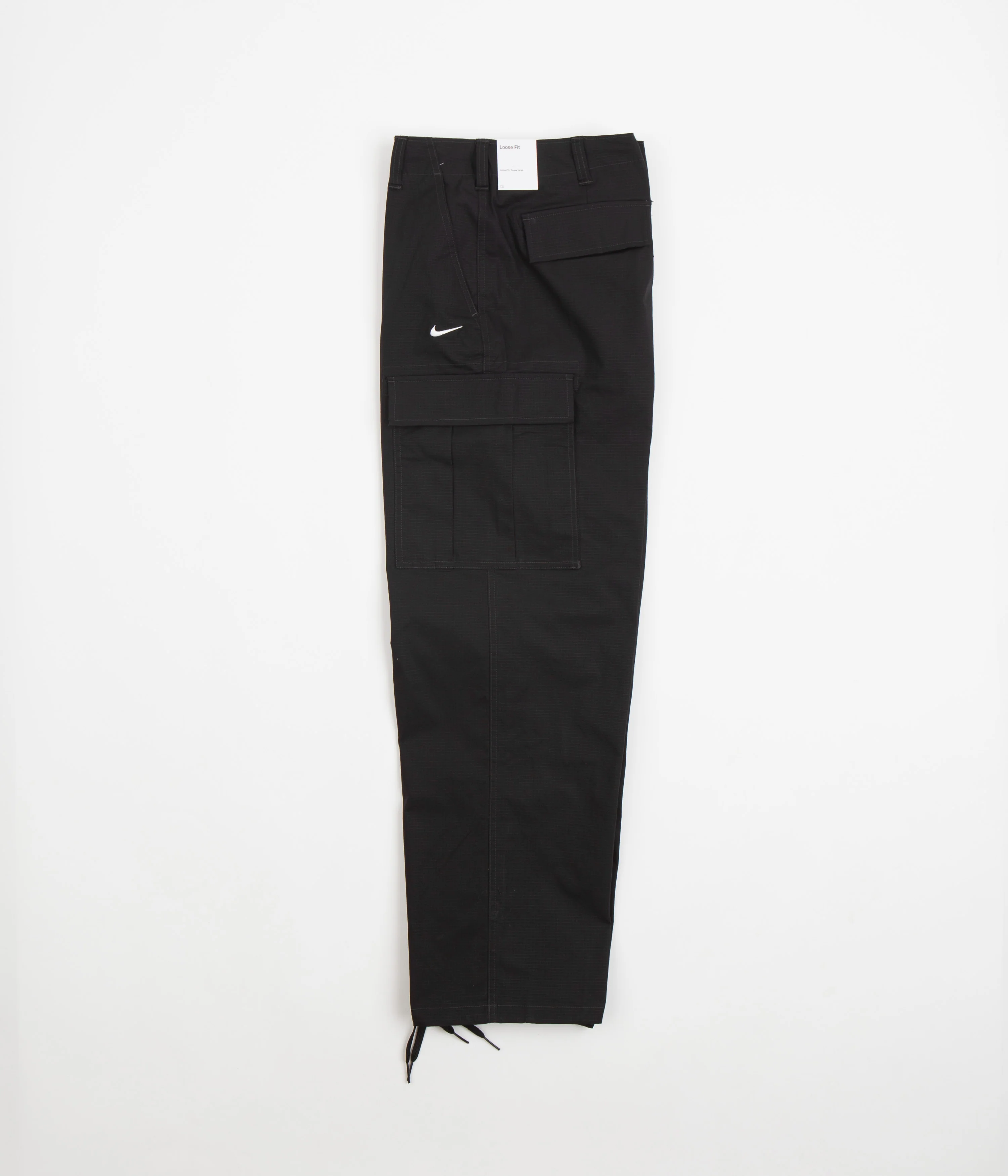 Nike SB Kearny Cargo Pants - Black / Black / Anthracite / White - Image 2