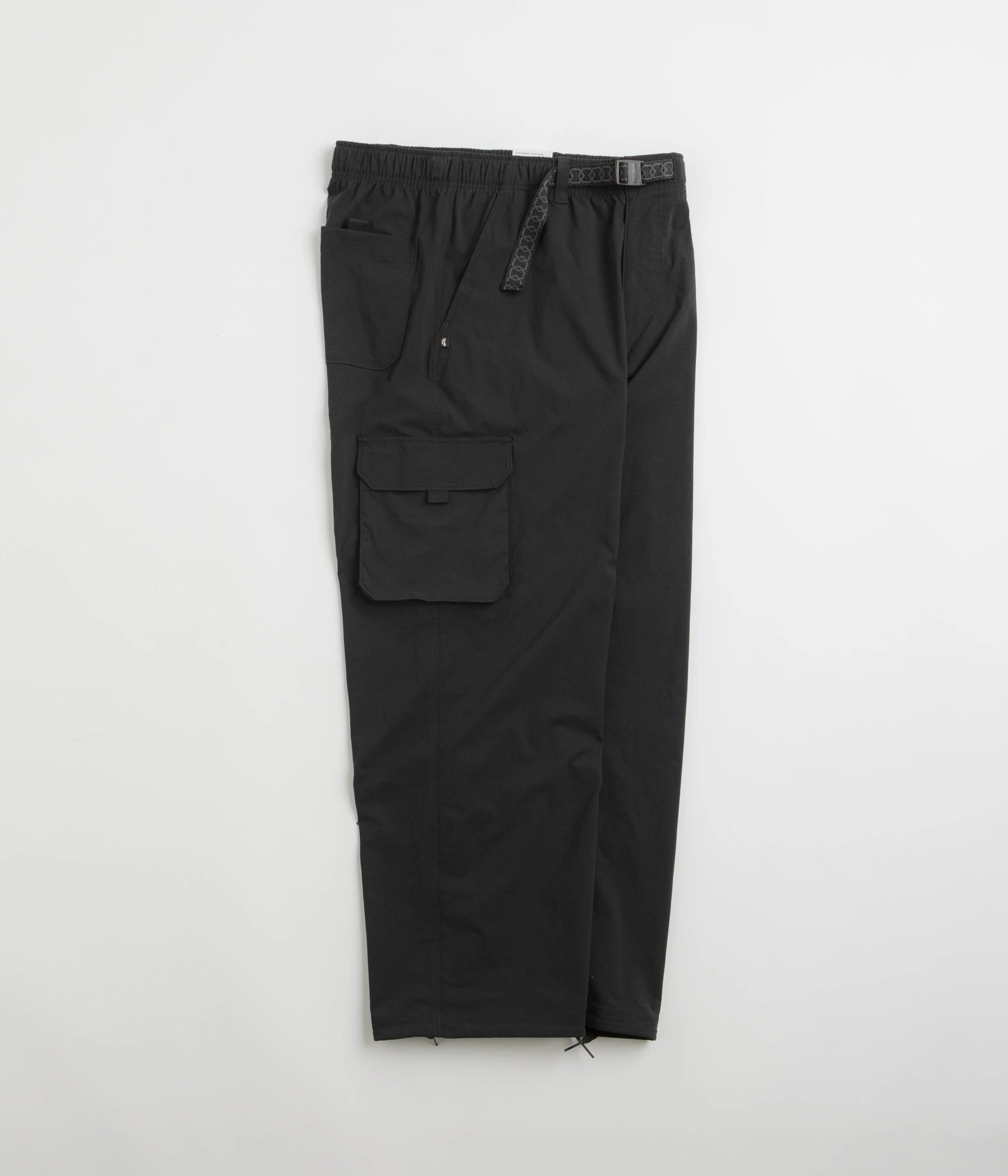 Nike SB Kearny Cargo Pants - Black / Black / White - Image 2