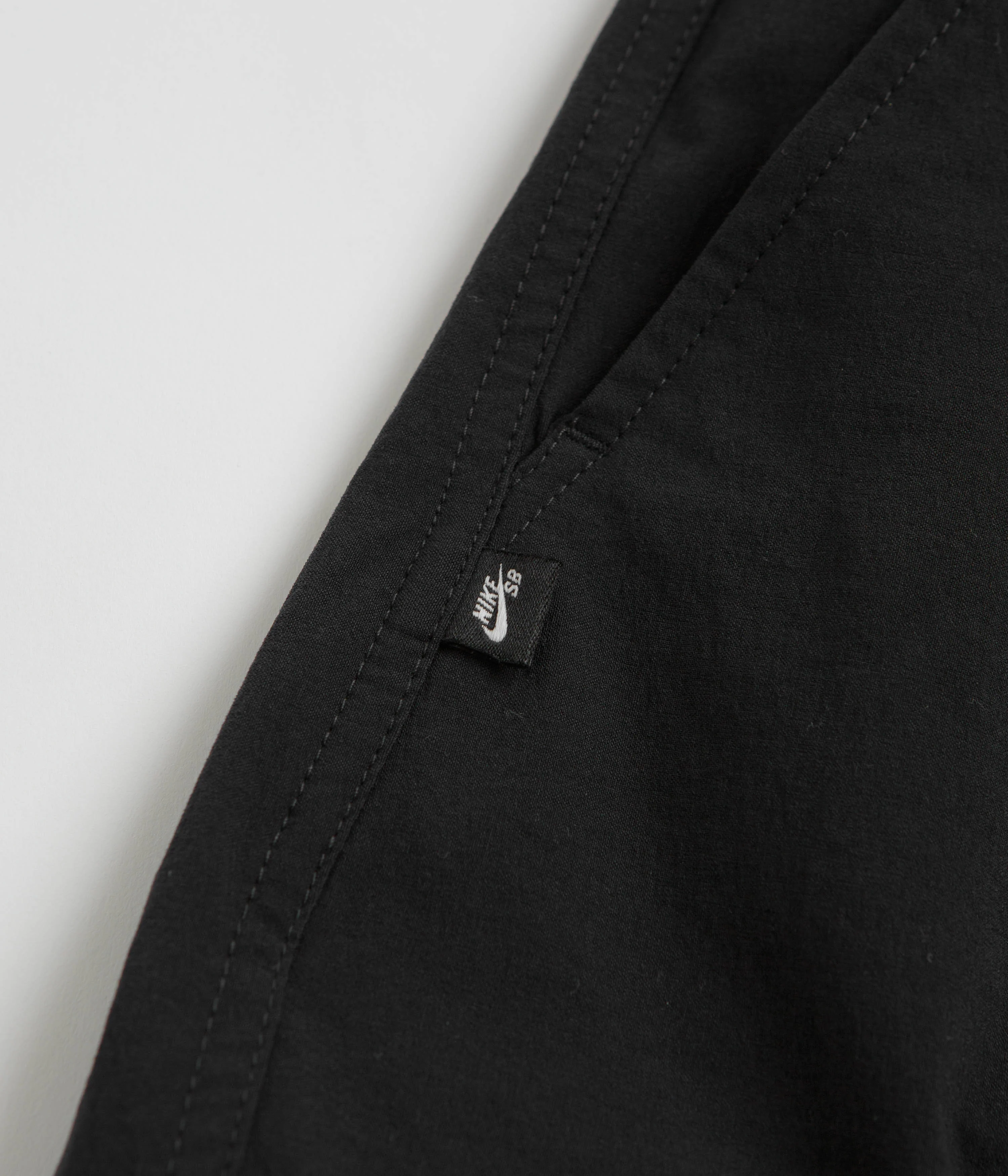 Nike SB Kearny Cargo Pants - Black / Black / White - Image 4