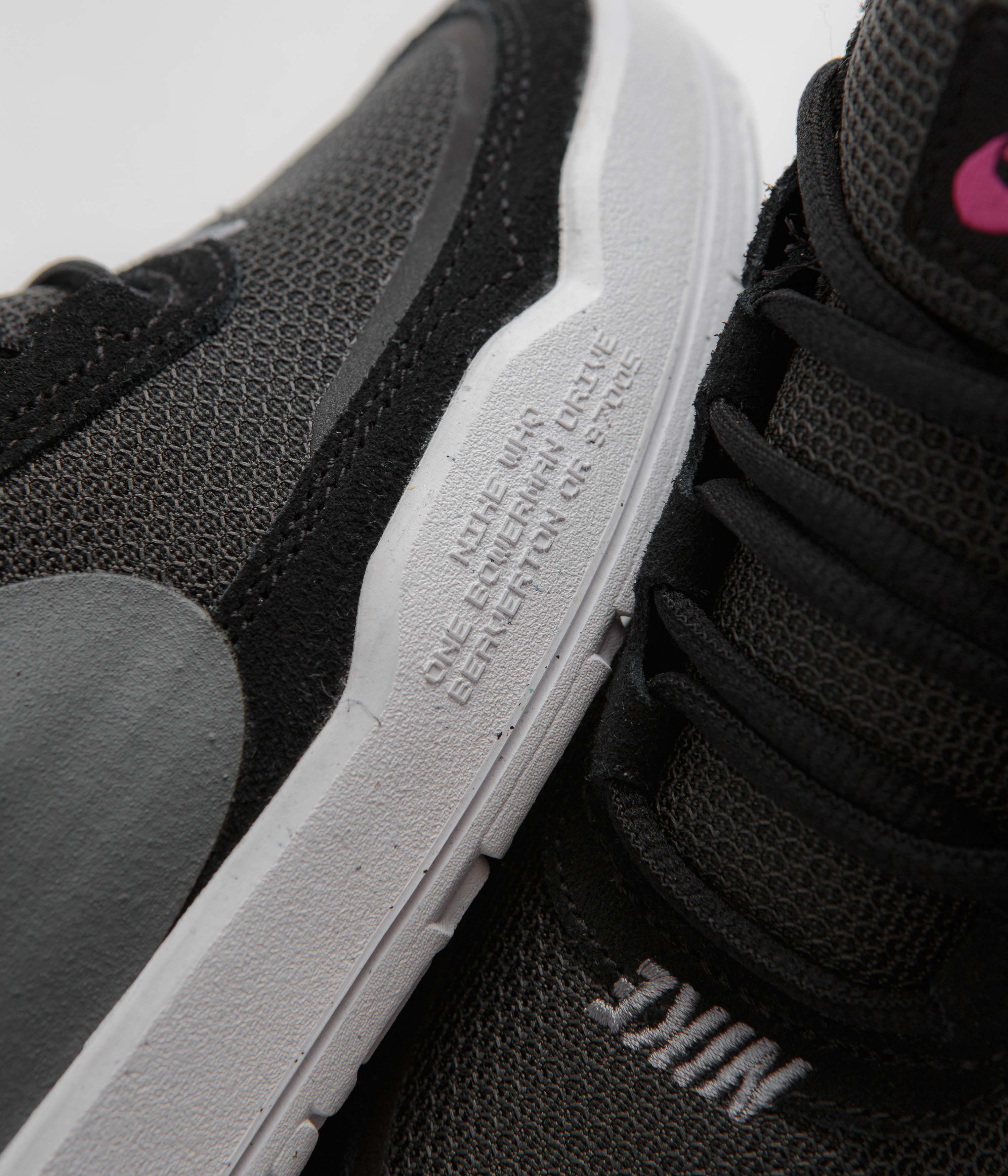 Nike SB Kids Day One Shoes - Black / Cool Grey - Anthracite - Alchemy Pink - Image 3