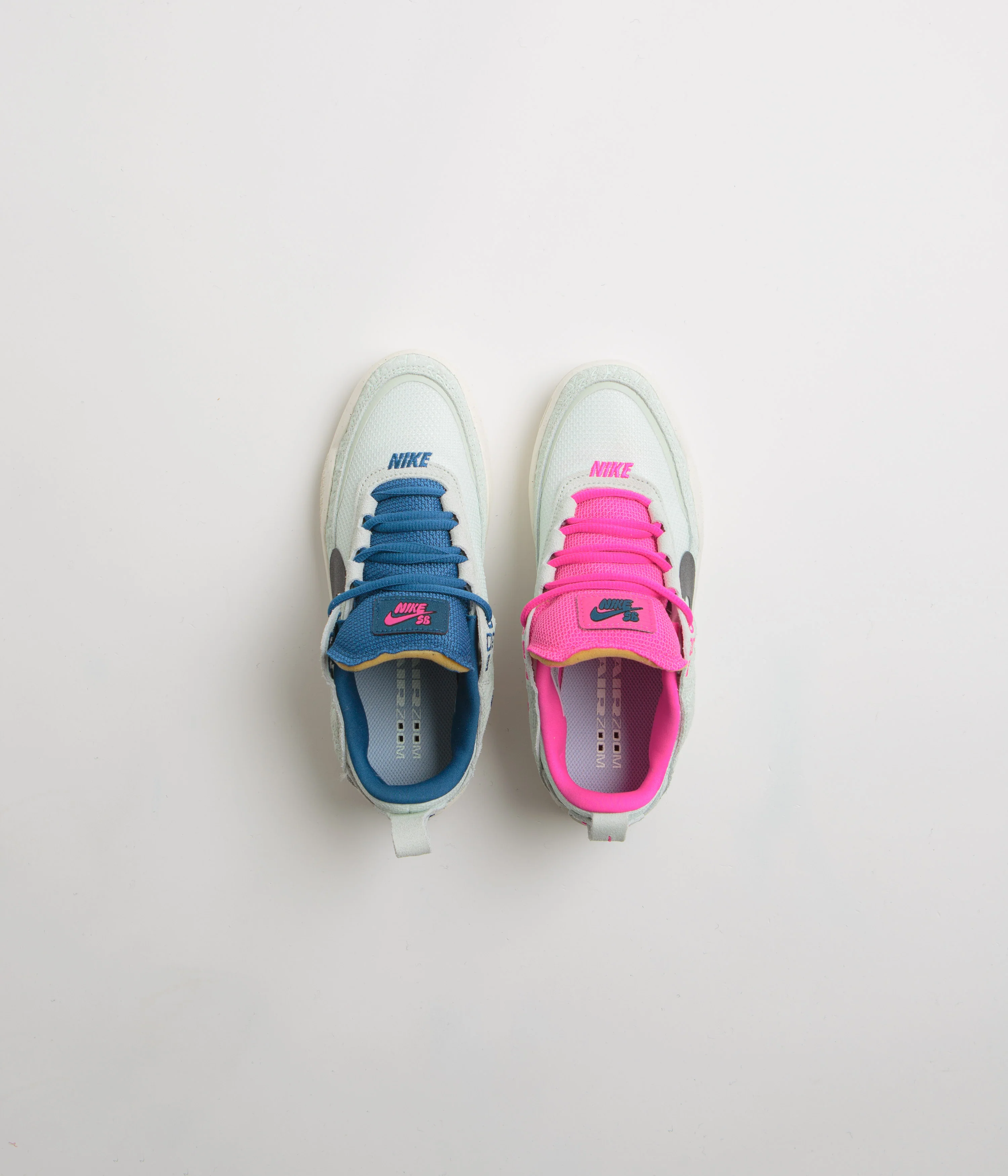 Nike SB Kids Day One Shoes - Sail / Black - Barely Green - Fierce Pink - Image 7