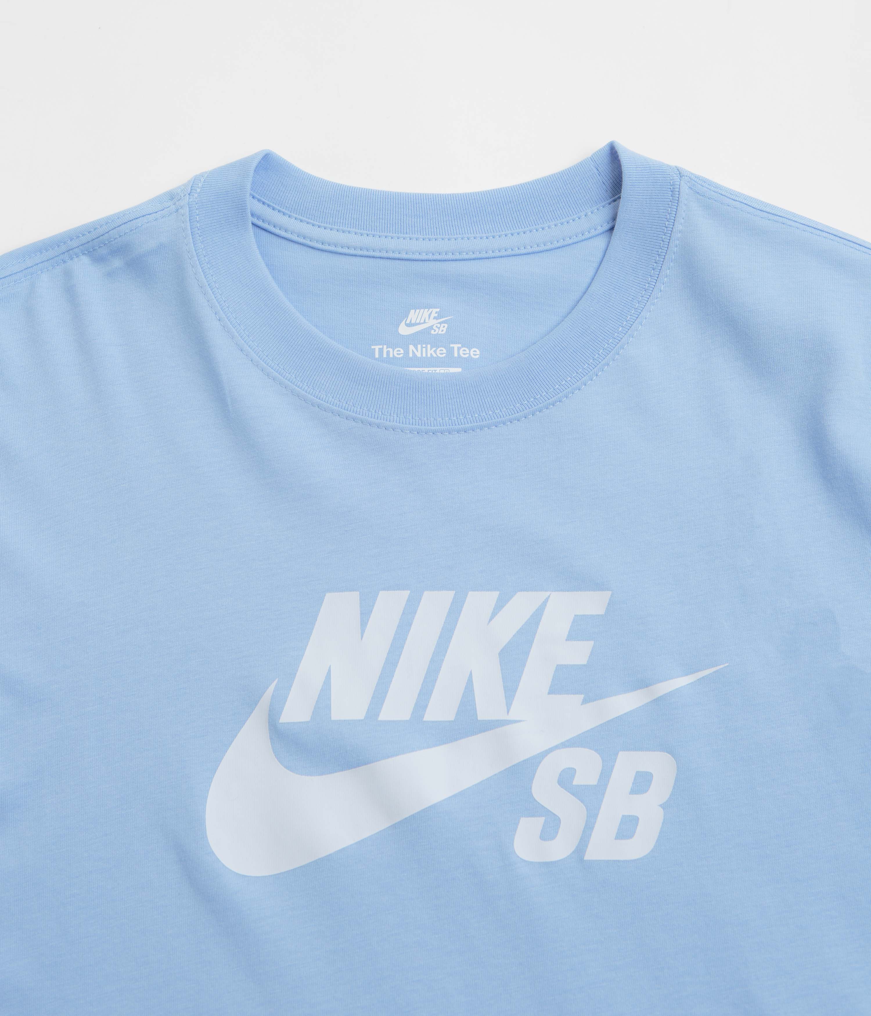 Nike SB Large Logo T-Shirt - Aluminum - Image 3