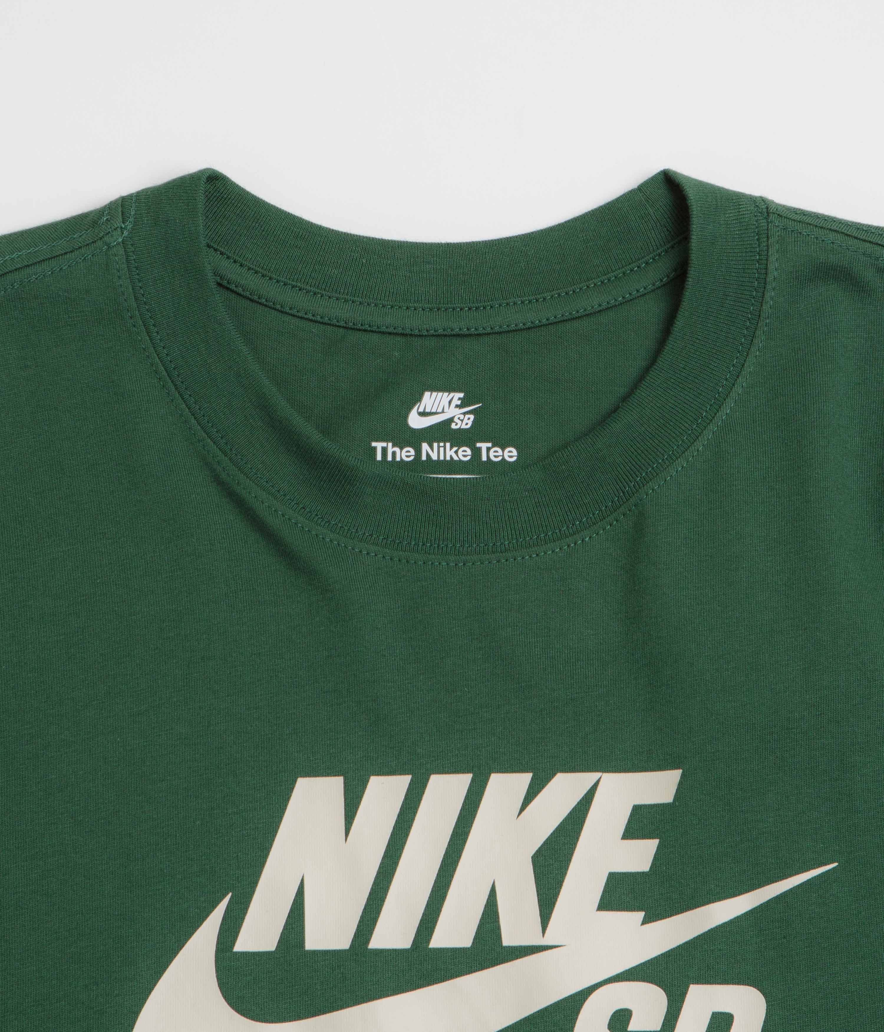 Nike SB Large Logo T-Shirt - Fir - Image 2