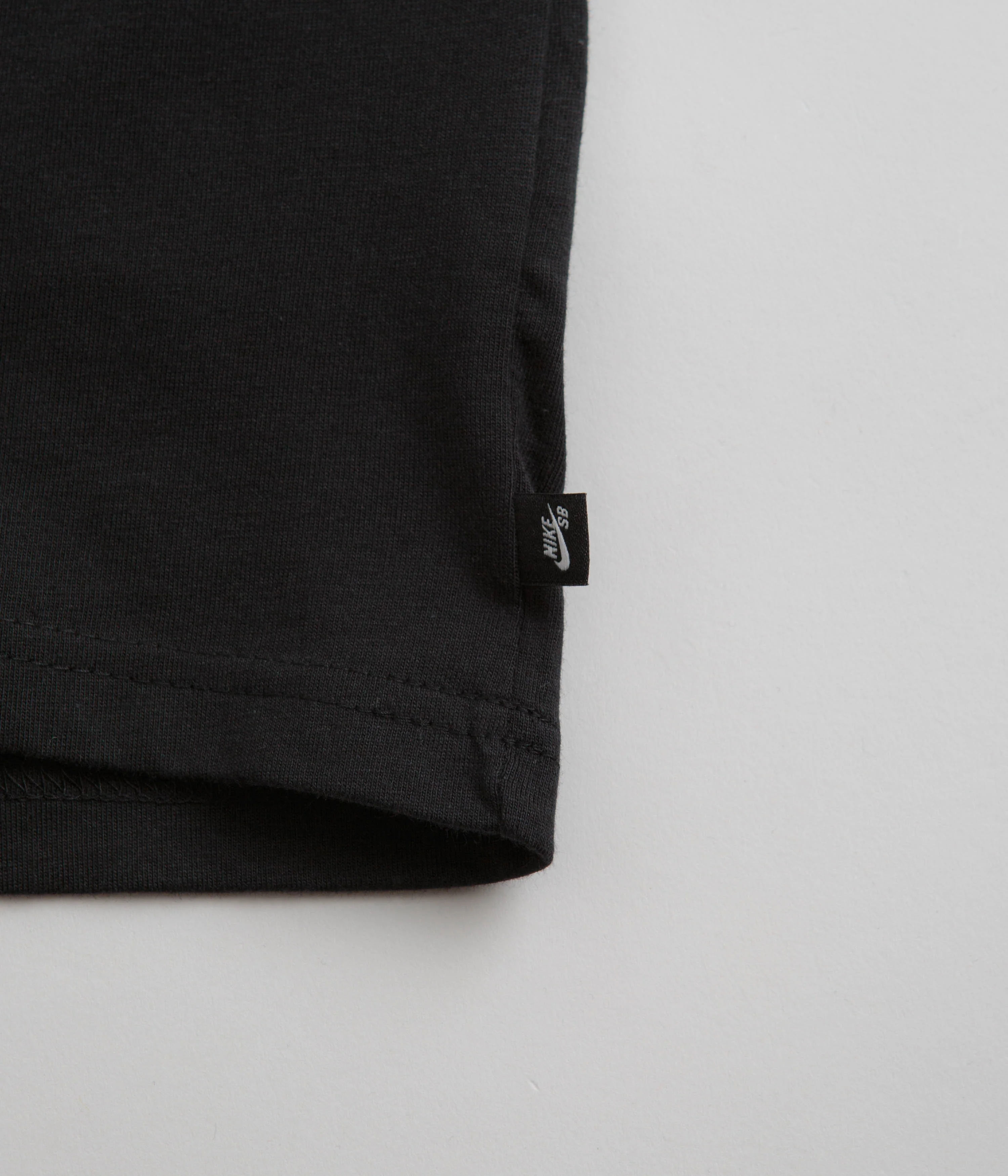 Nike SB Logo T-Shirt - Black / Black / White - Image 4