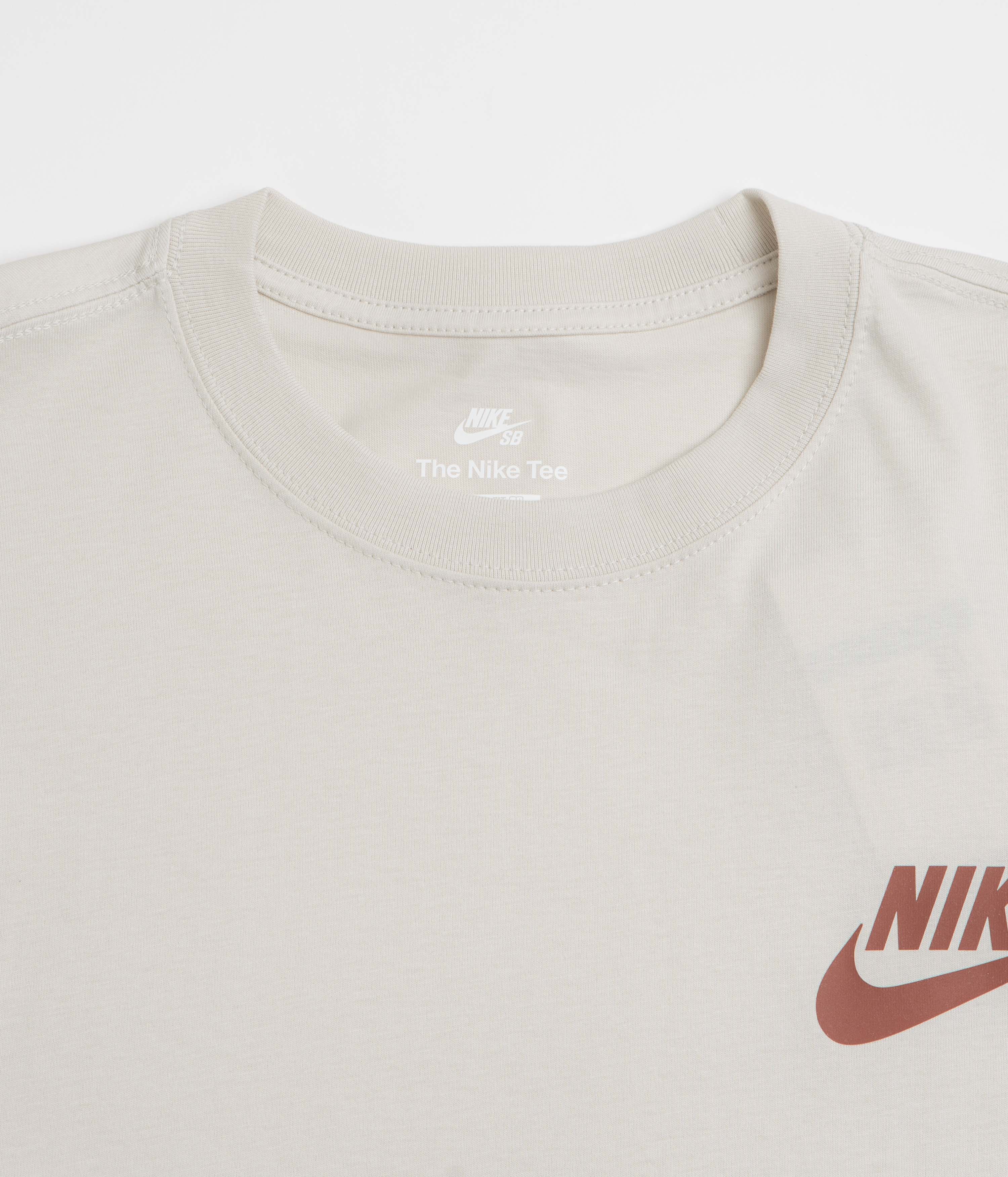 Nike SB Logo T-Shirt - Light Bone - Image 2