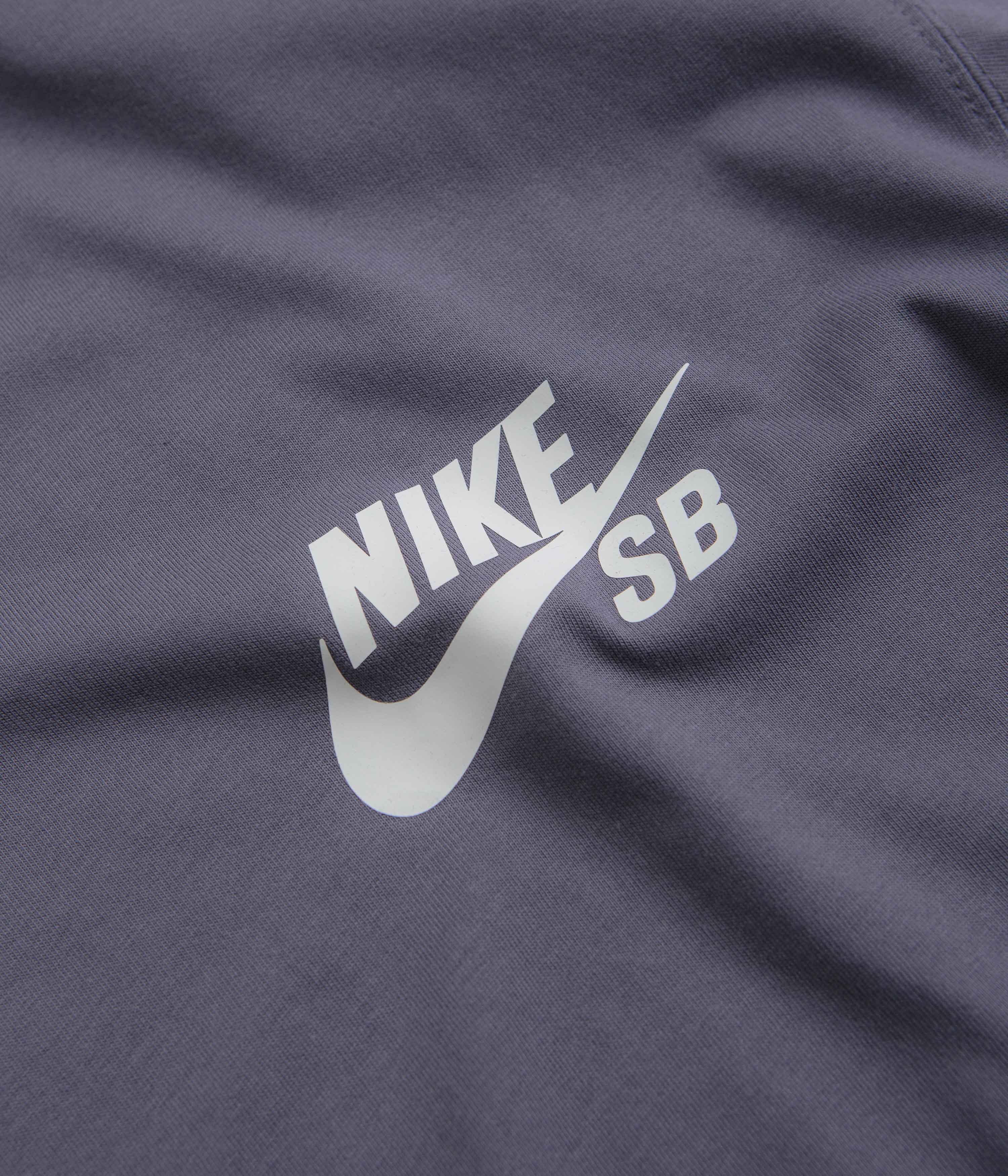 Nike SB Logo T-Shirt - Light Carbon - Image 3