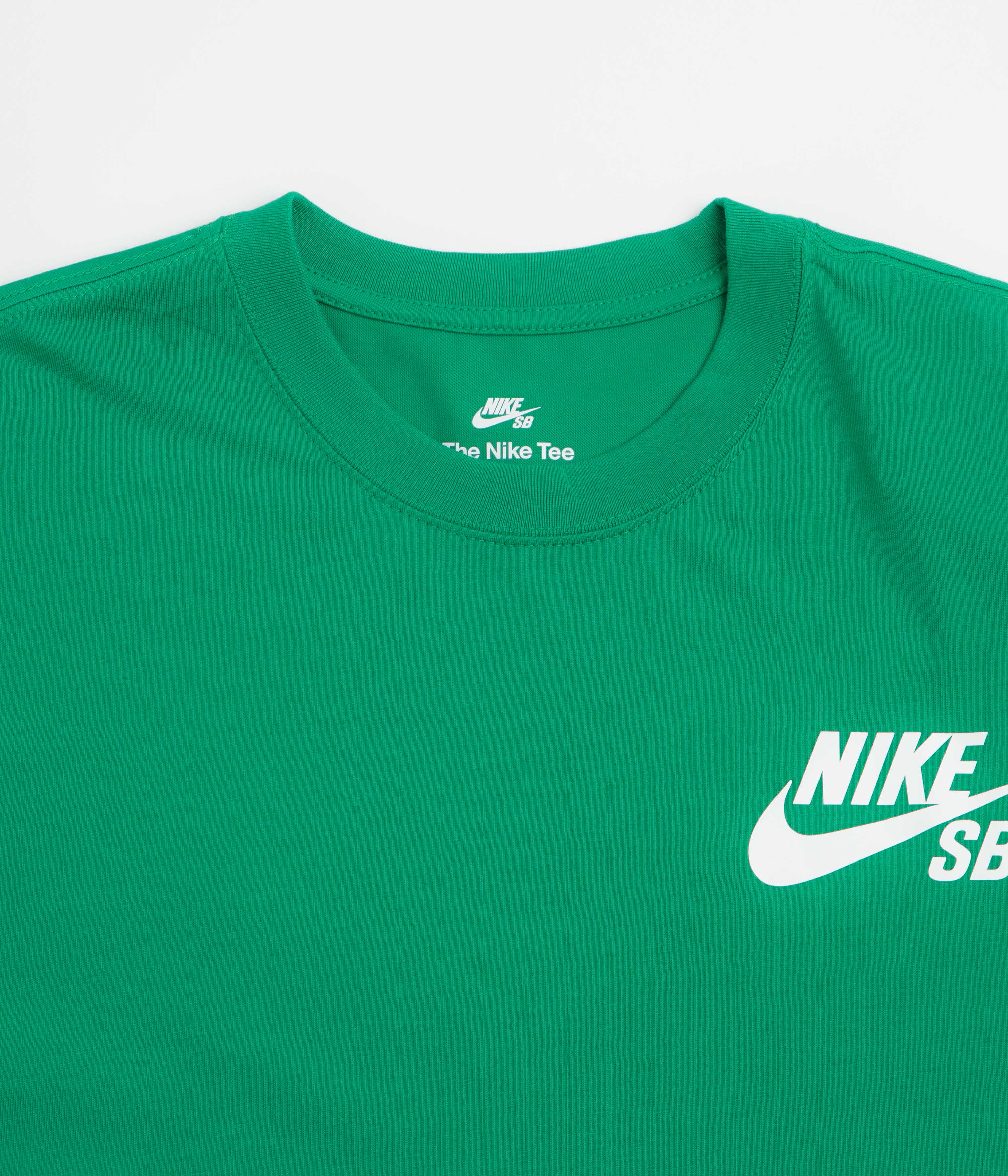Nike SB Logo T-Shirt - Malachite - Image 2