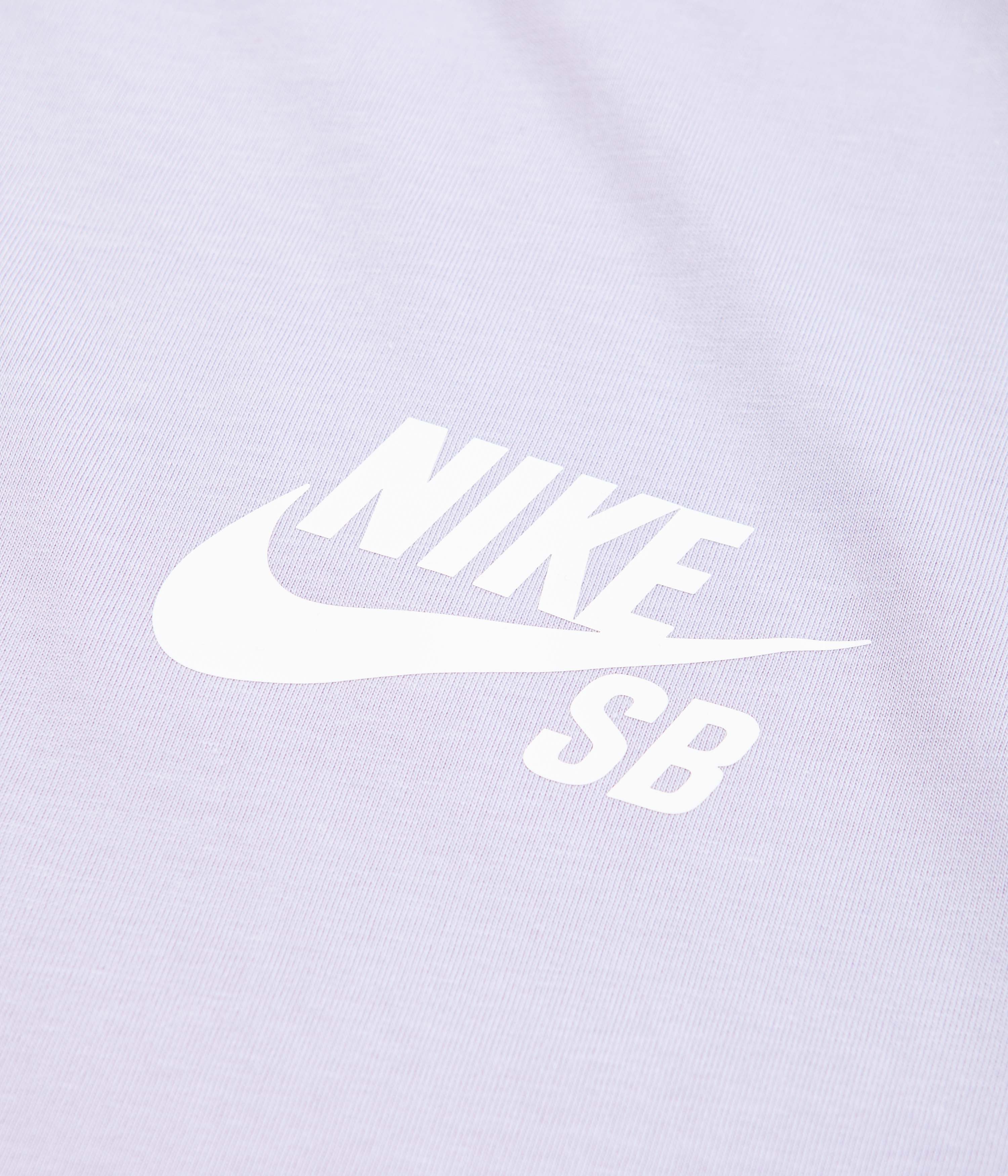 Nike SB Logo T-Shirt - Oxygen Purple - Image 4