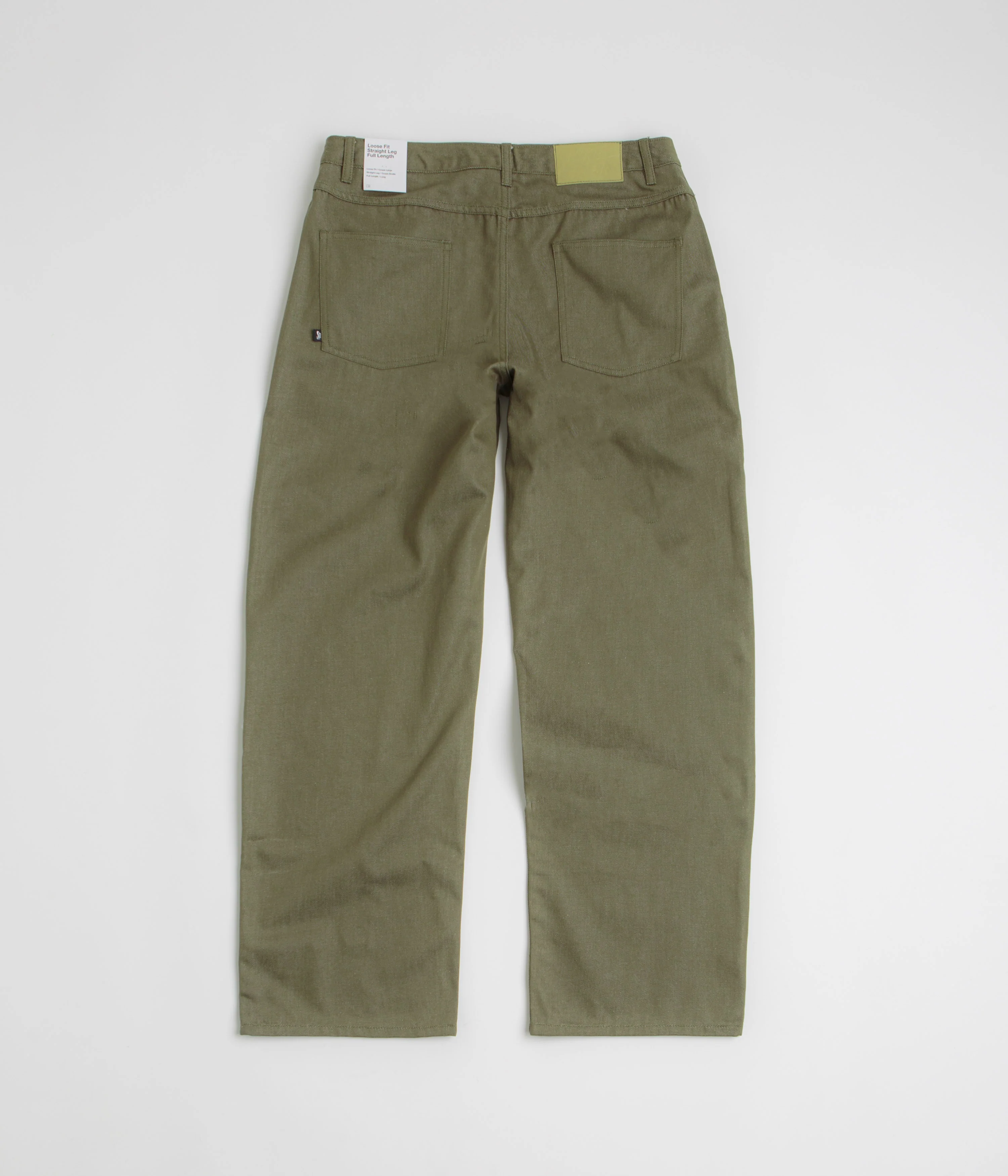Nike SB Loose Denim Pants - Medium Olive - Image 3