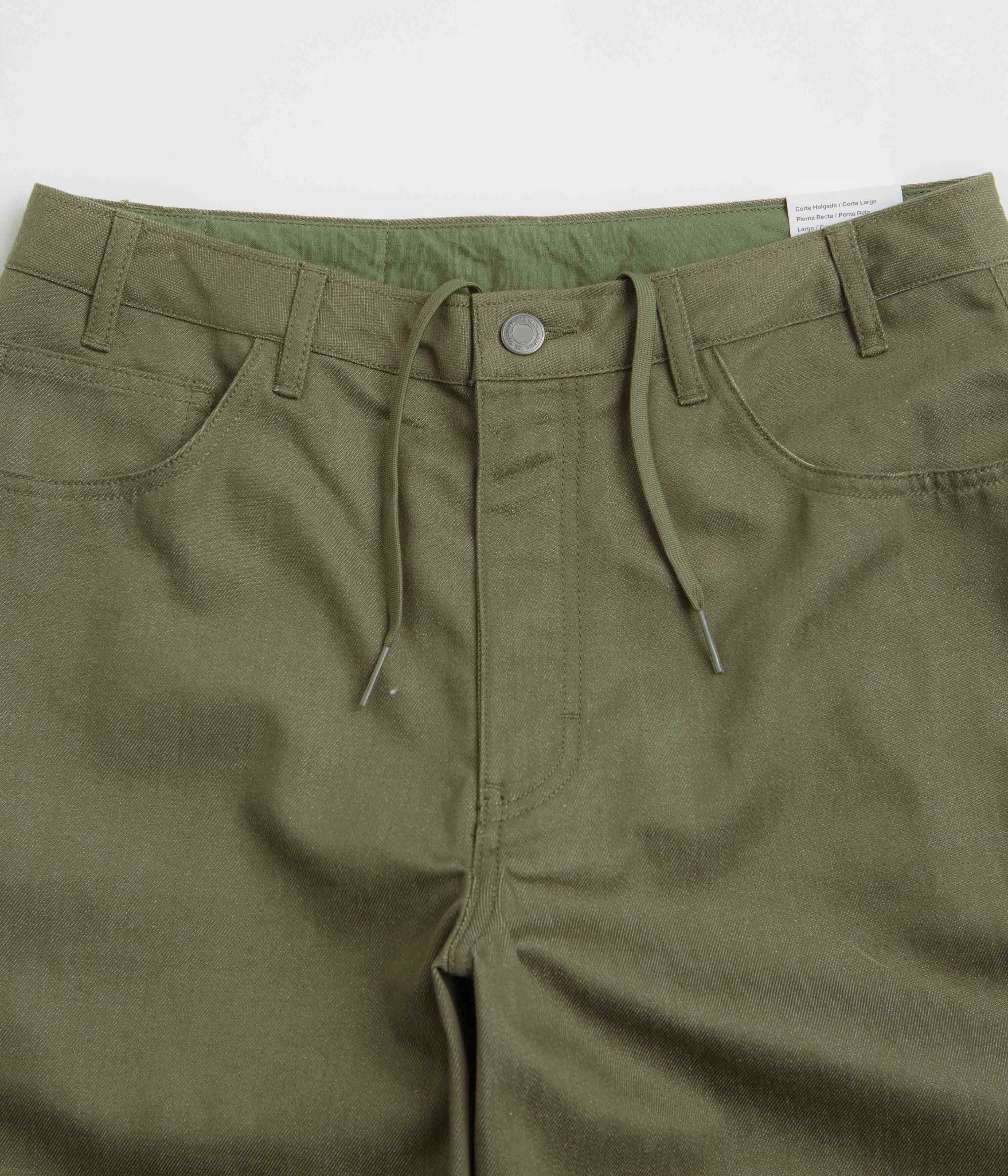 Nike SB Loose Denim Pants - Medium Olive - Image 6
