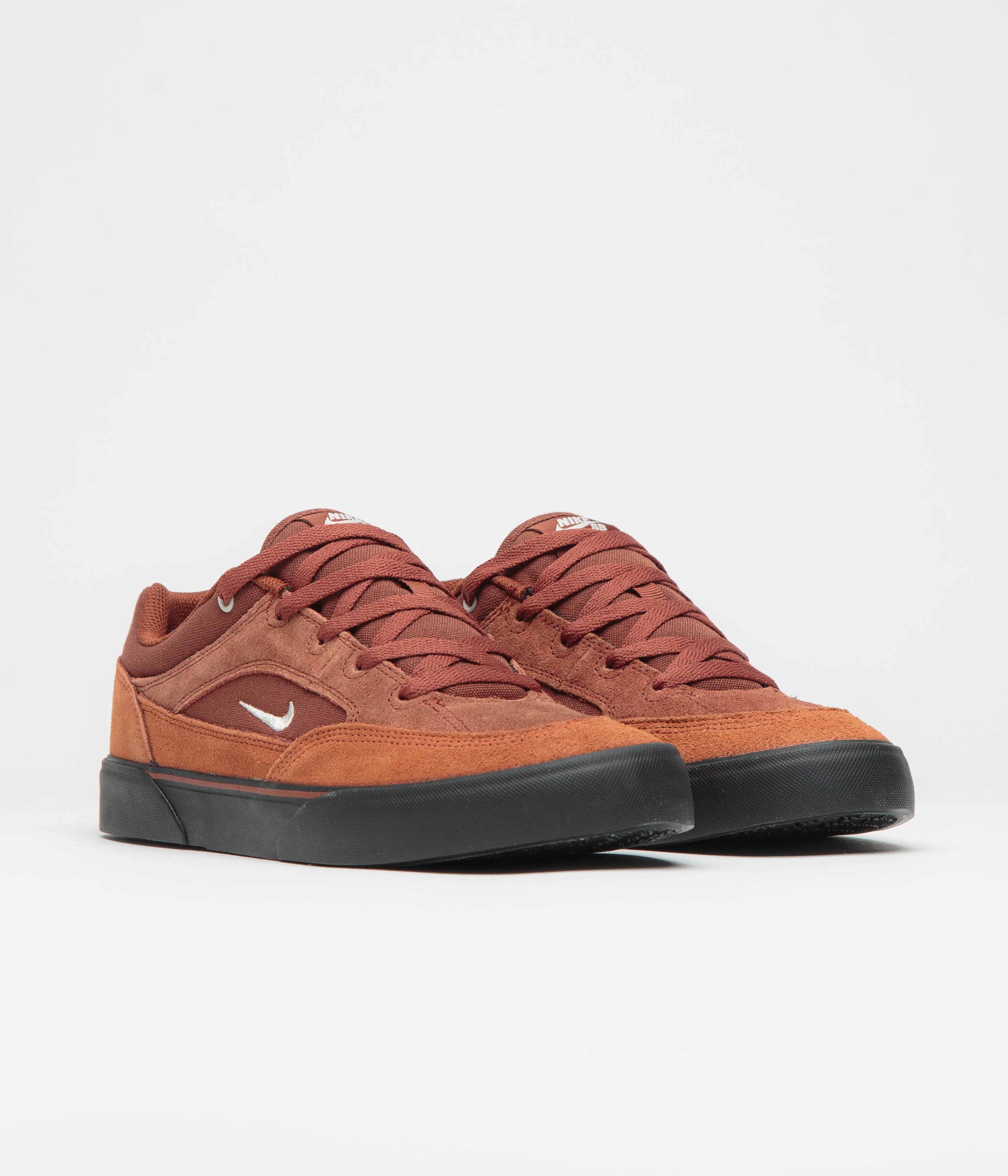 Nike SB Malor Shoes - Cinnamon / Light Bone - Dark Russet - Black - Image 2