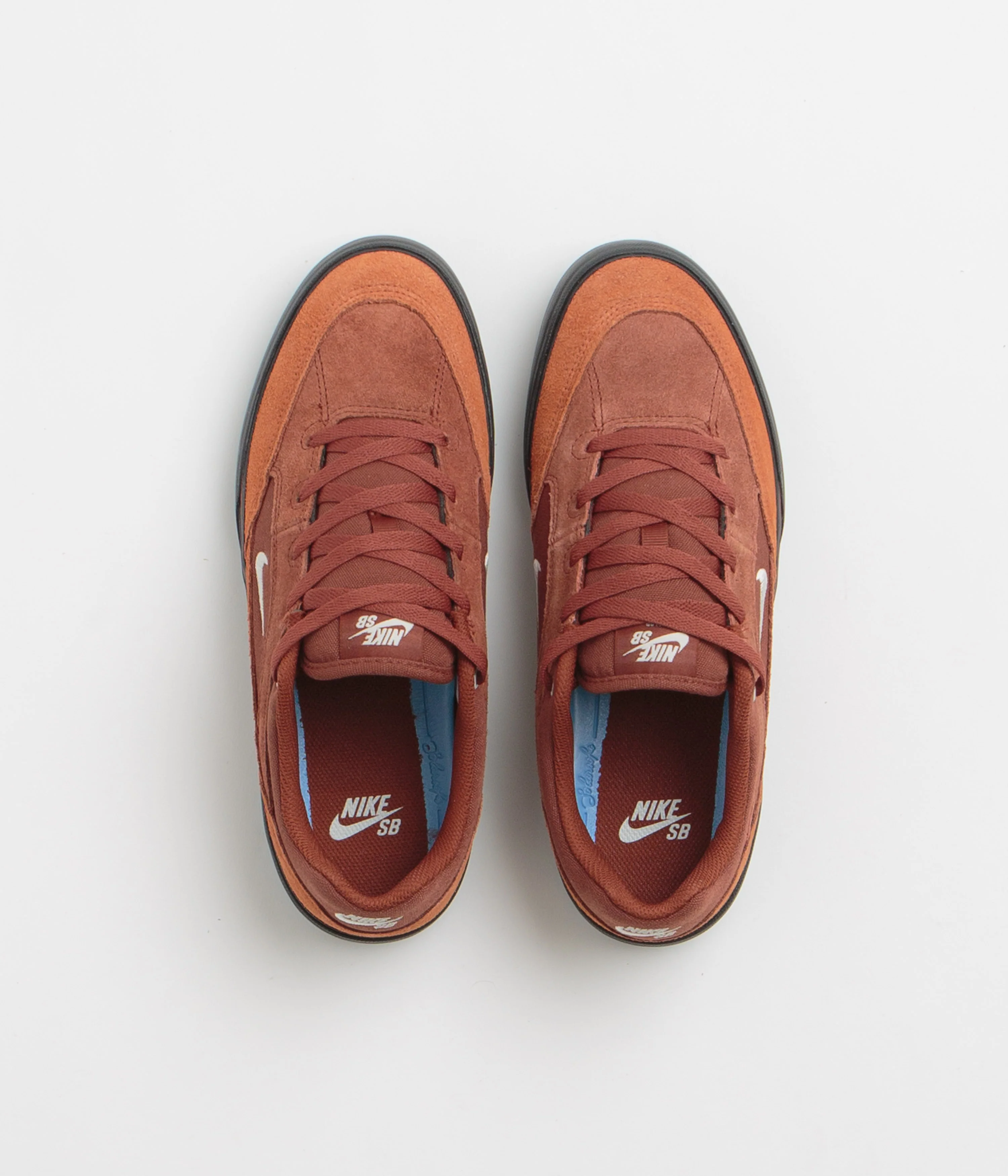Nike SB Malor Shoes - Cinnamon / Light Bone - Dark Russet - Black - Image 7