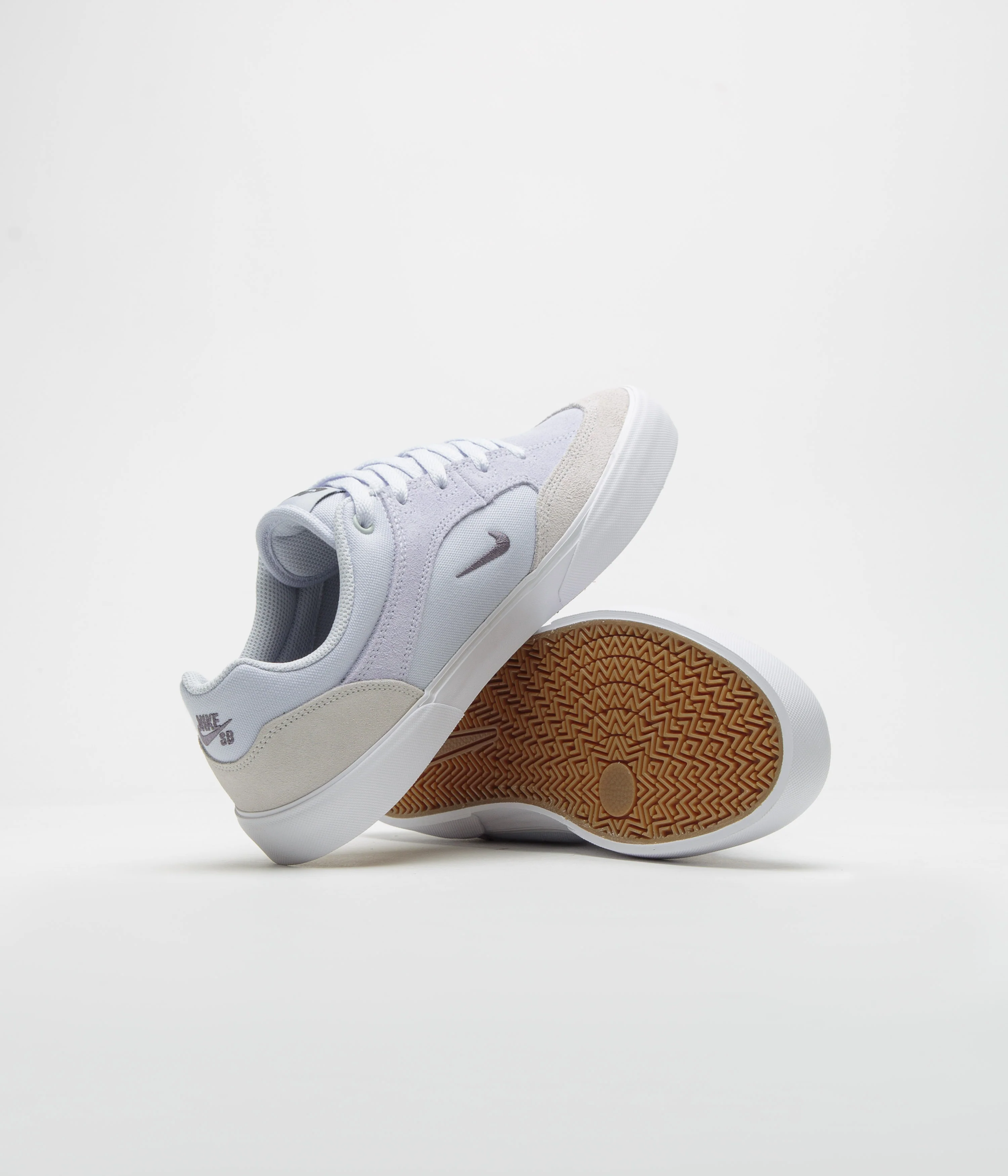 Nike SB Malor Shoes - Football Grey / Dark Grey - Photon Dust - Image 6