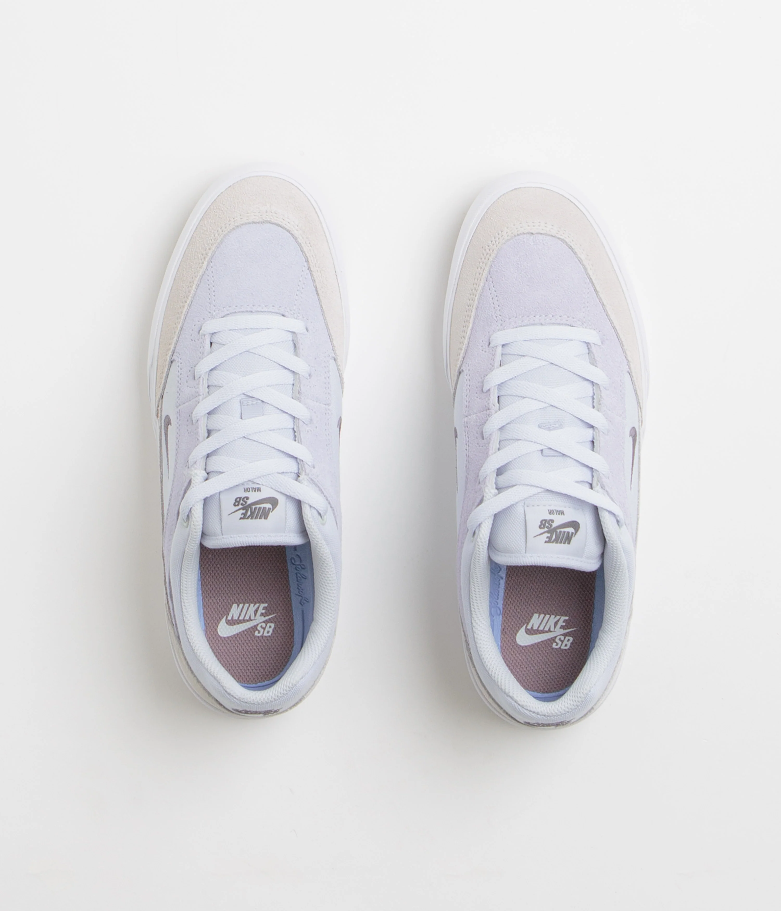 Nike SB Malor Shoes - Football Grey / Dark Grey - Photon Dust - Image 7