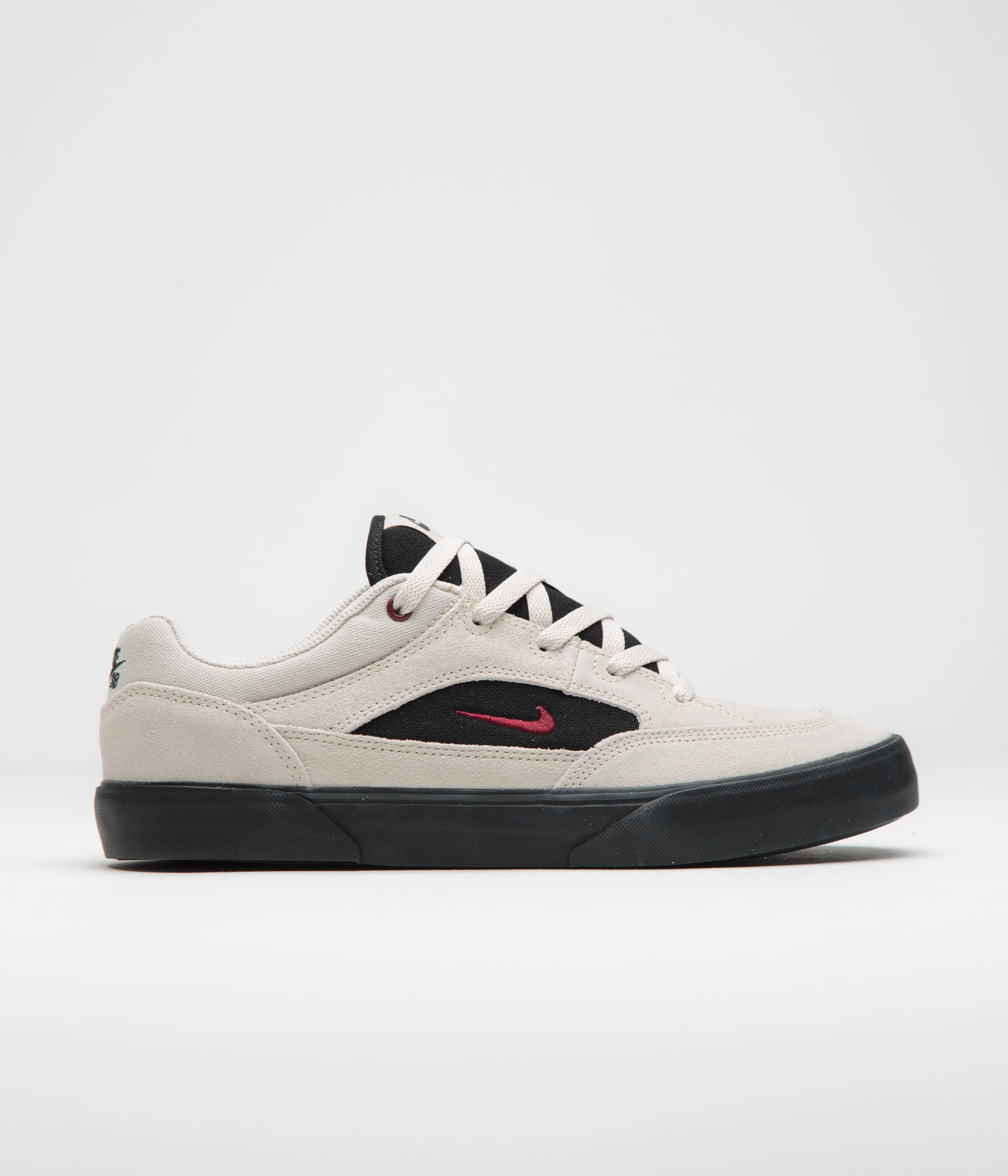 Nike SB Malor Shoes - Light Orewood Brown / Team Red - Black