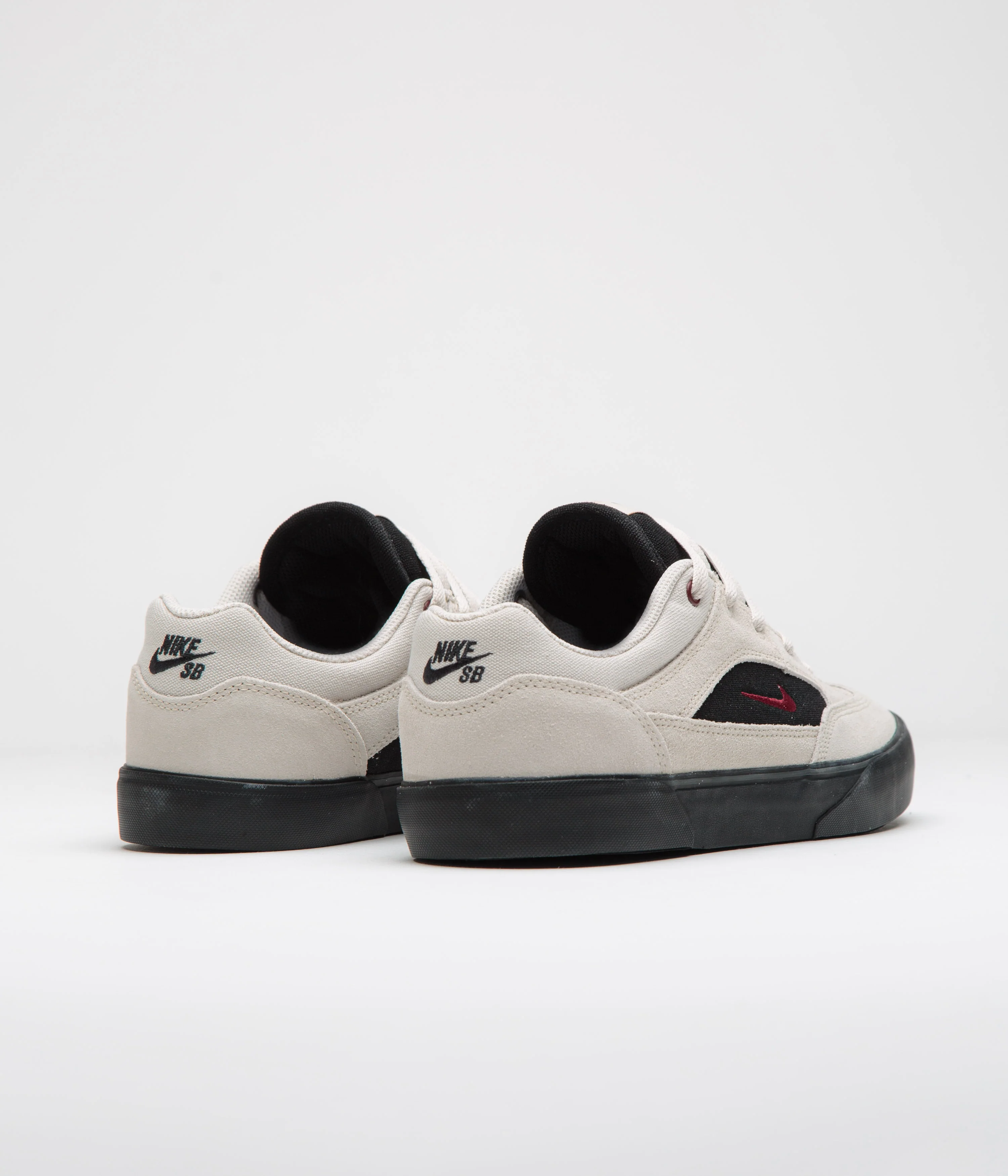 Nike SB Malor Shoes - Light Orewood Brown / Team Red - Black - Image 4