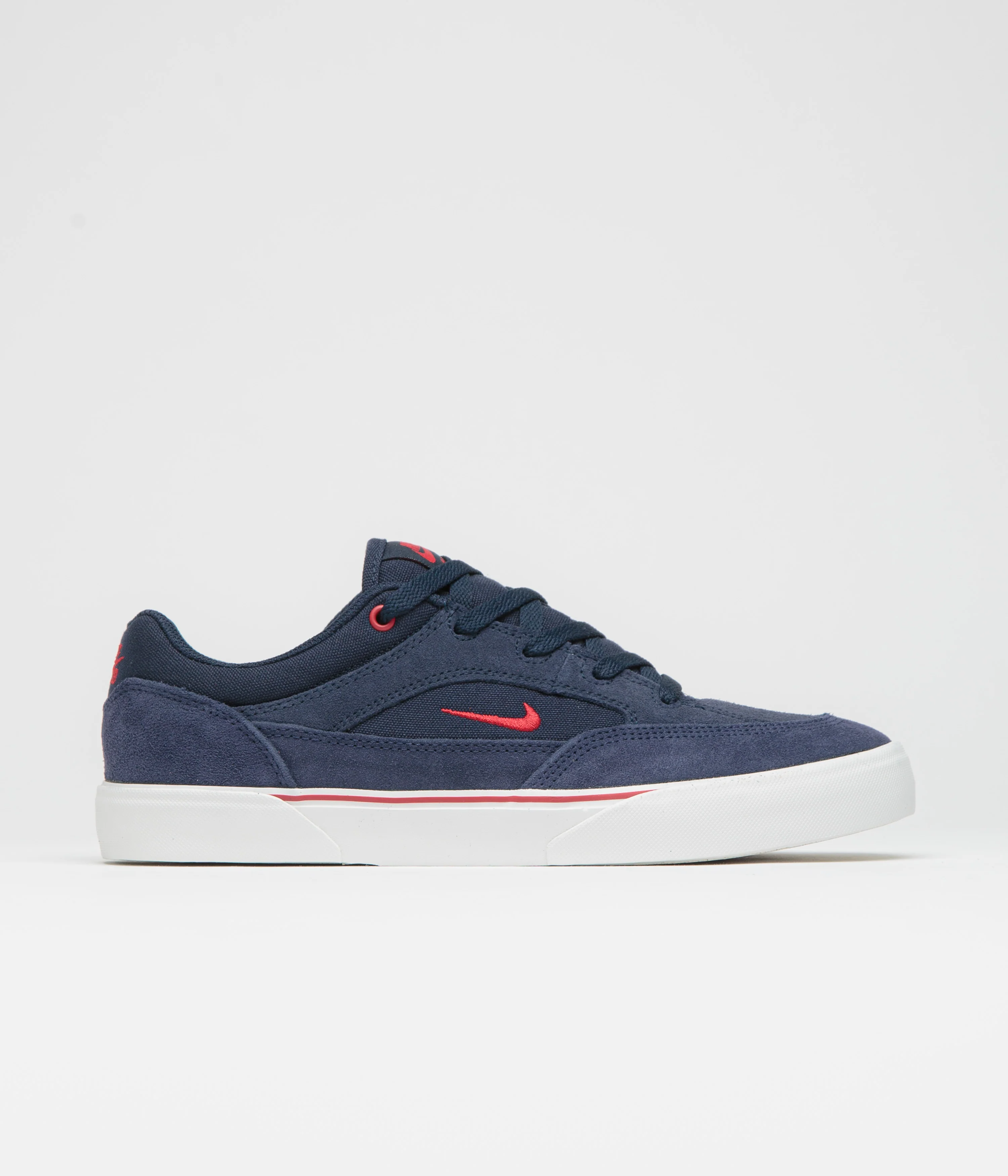 Nike SB Malor Shoes - Obsidian / Gym Red - Midnight Navy