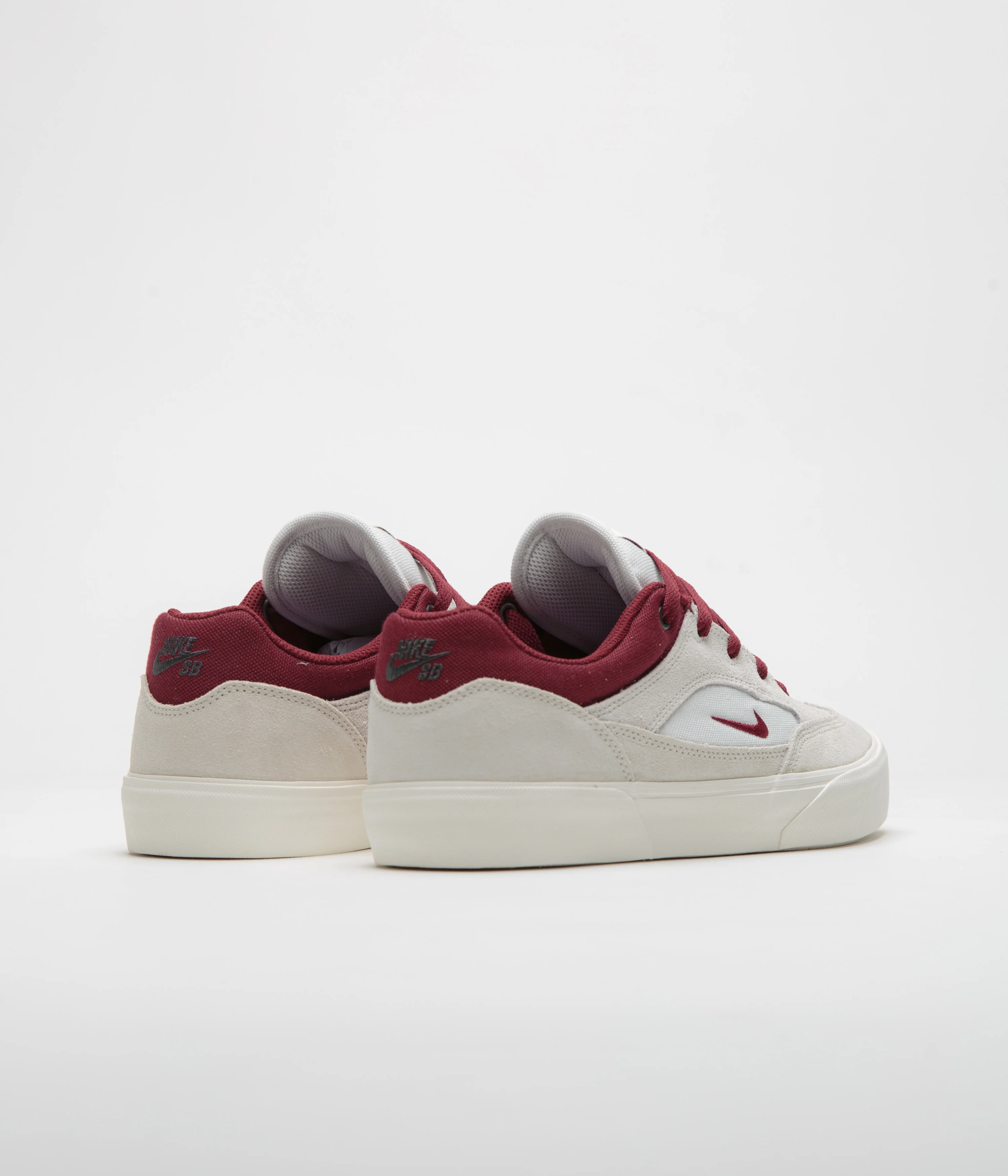 Nike SB Malor Shoes - Summit White / Team Red - Phantom - Sail - Image 4