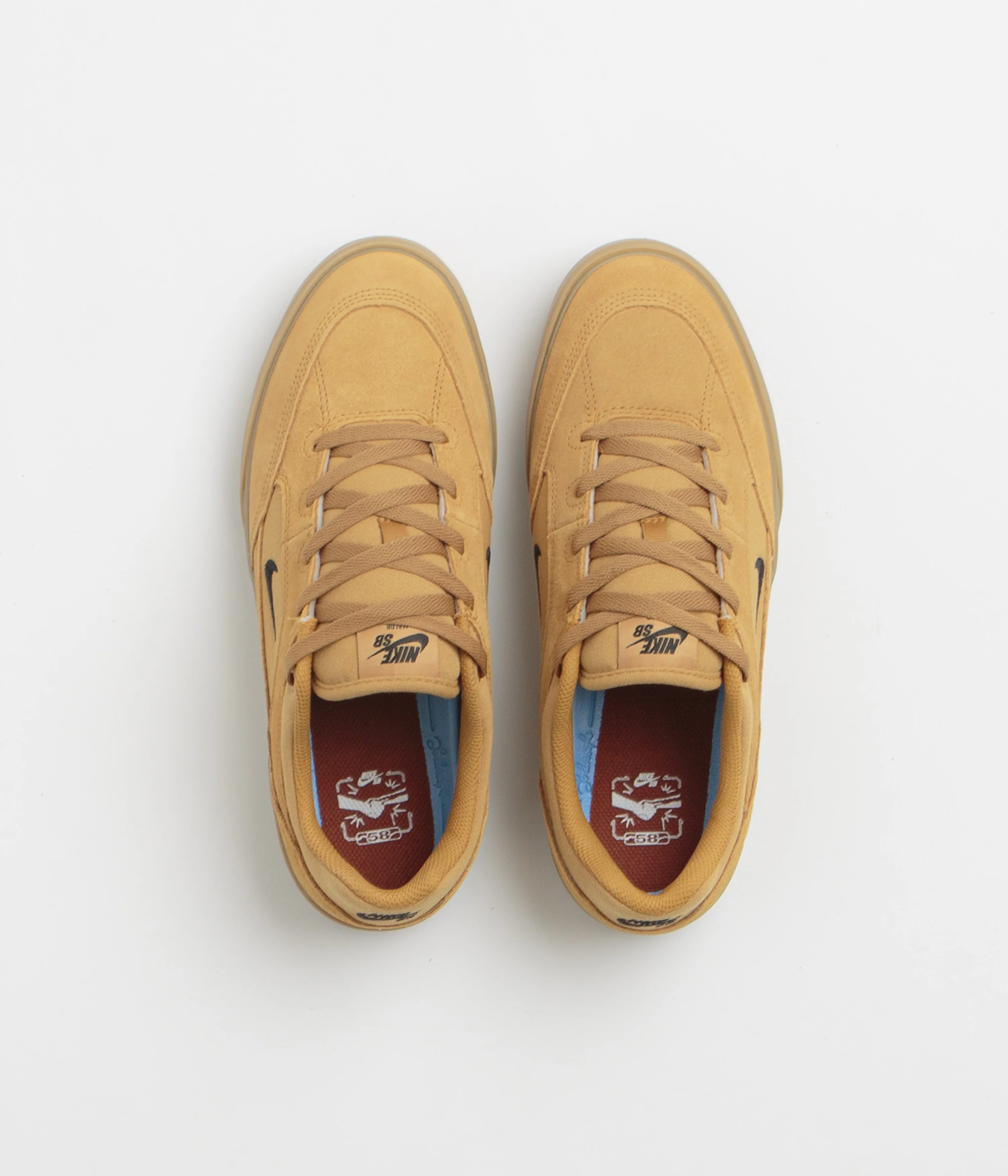 Nike SB Malor TE Shoes - Wheat / Black - Wheat - Gum Light Brown - Image 7