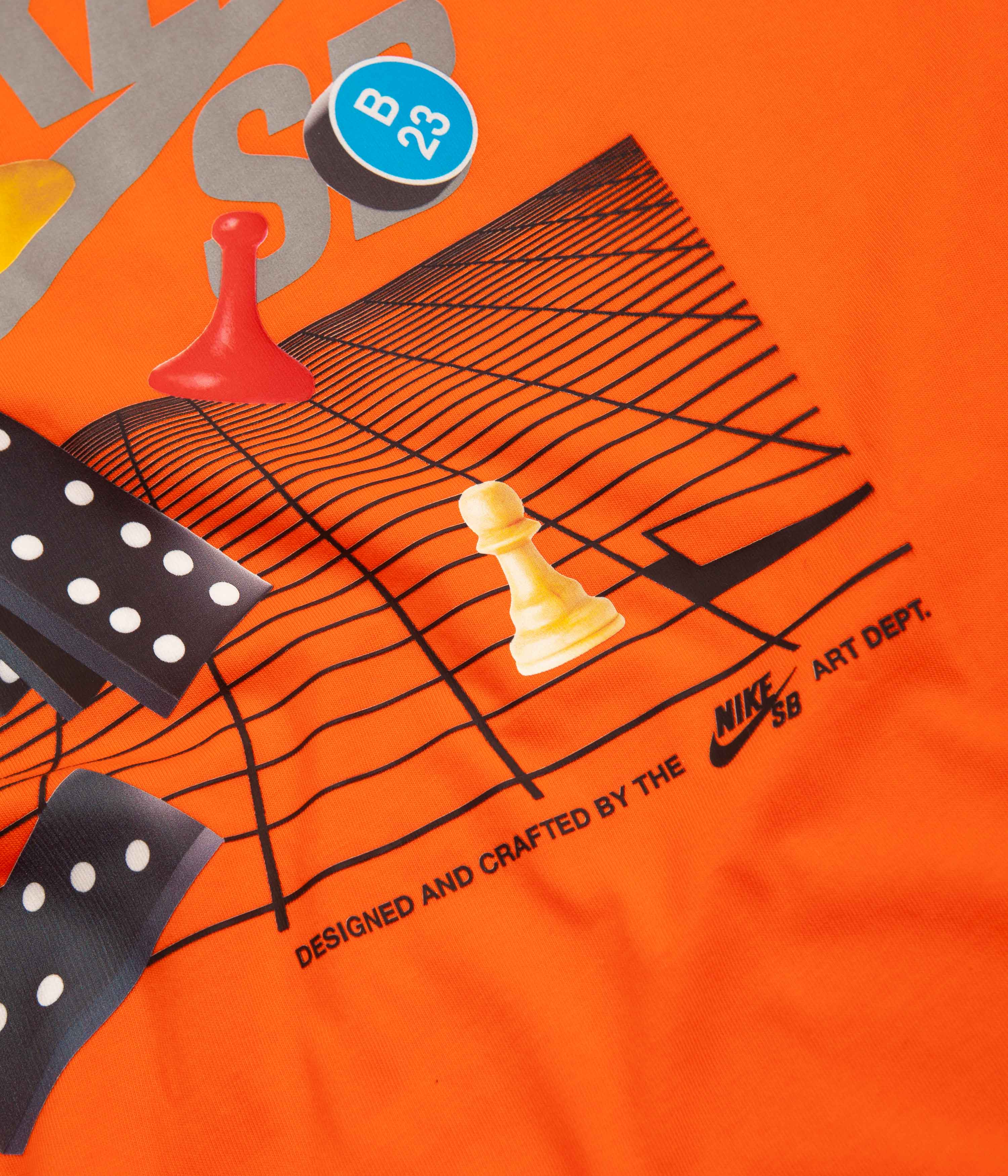 Nike SB Muni T-Shirt - Safety Orange - Image 6
