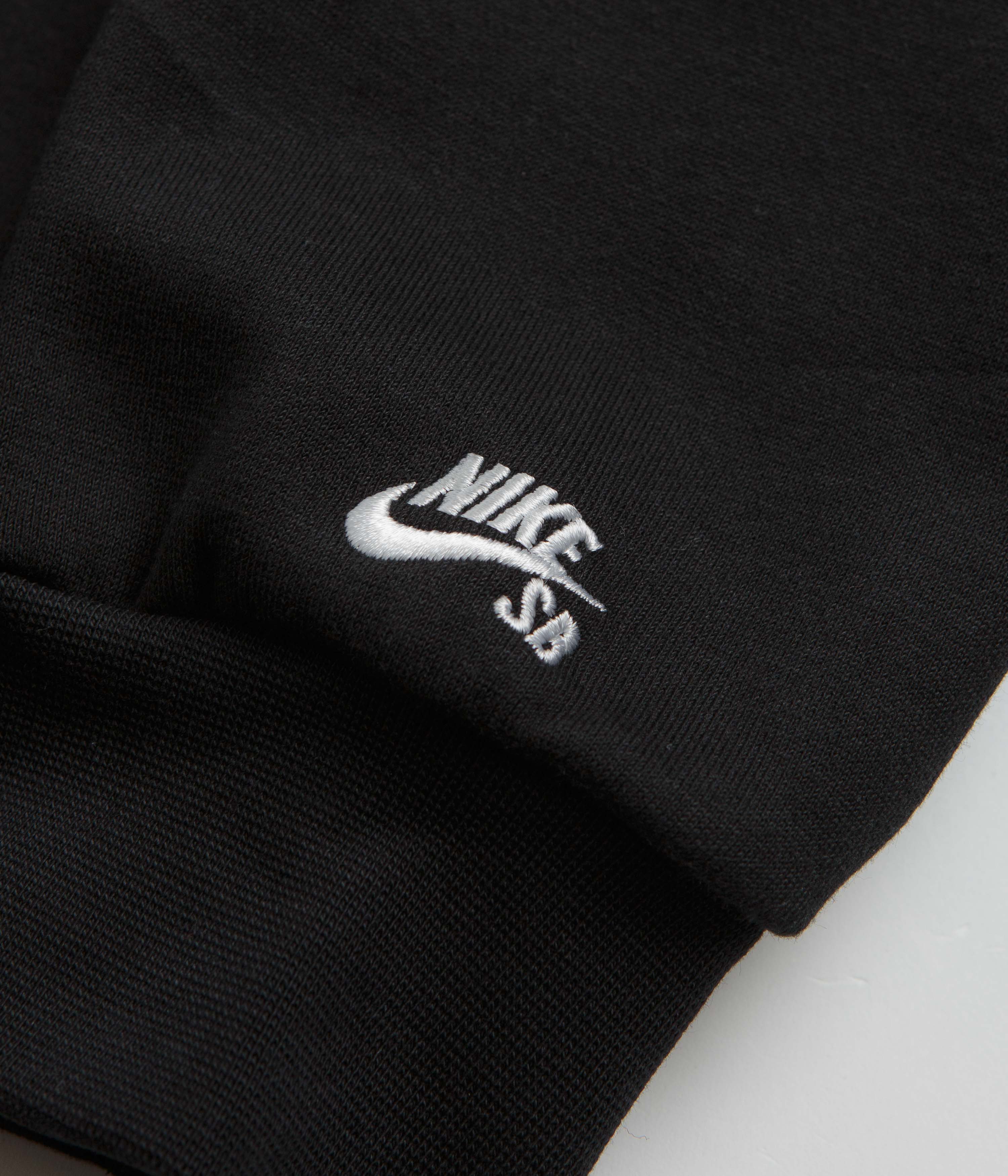 Nike SB N Swoosh Hoodie - Black / White - Image 4