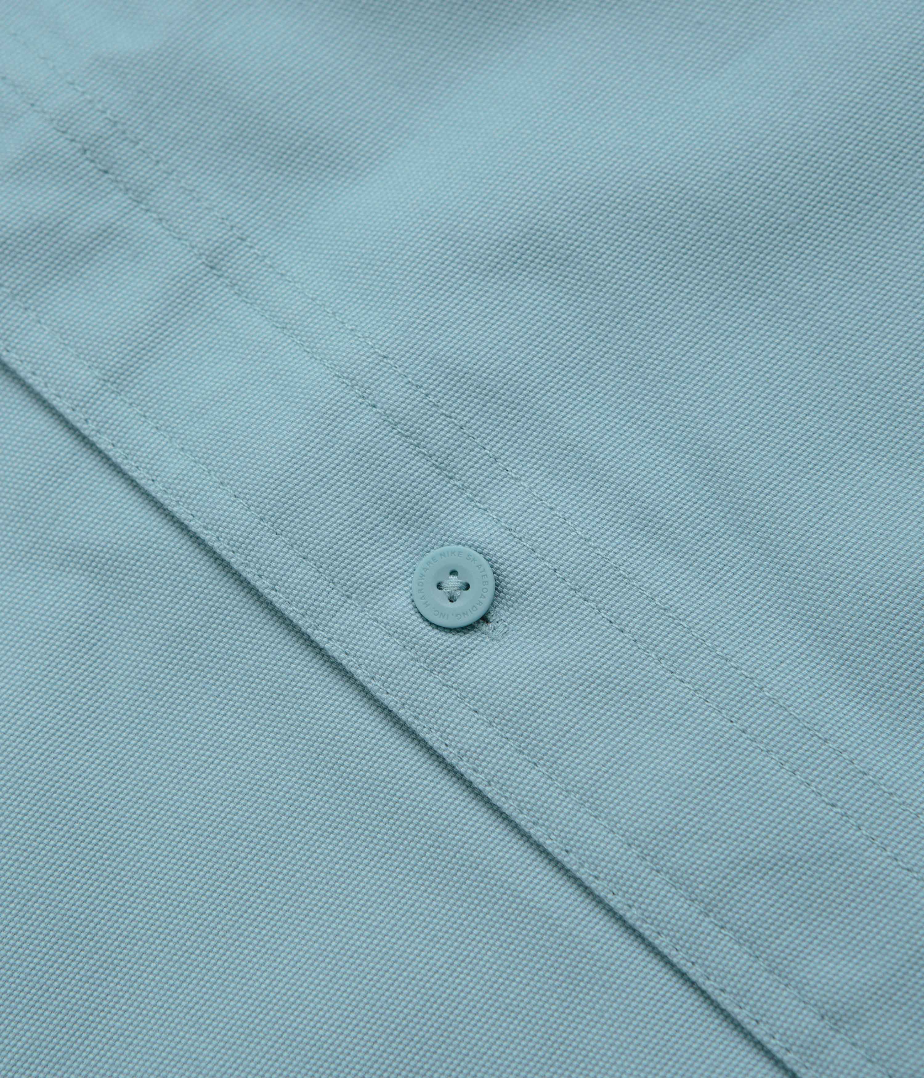 Nike SB New Essential Woven Shirt - Denim Turquoise / White - Image 4