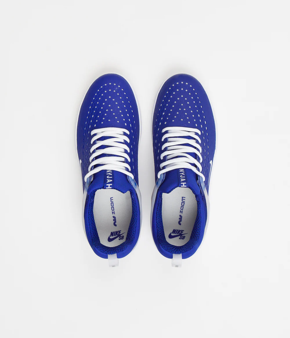 Nike SB Nyjah 3 Shoes - Game Royal / White - Game Royal - Game Royal - Image 7