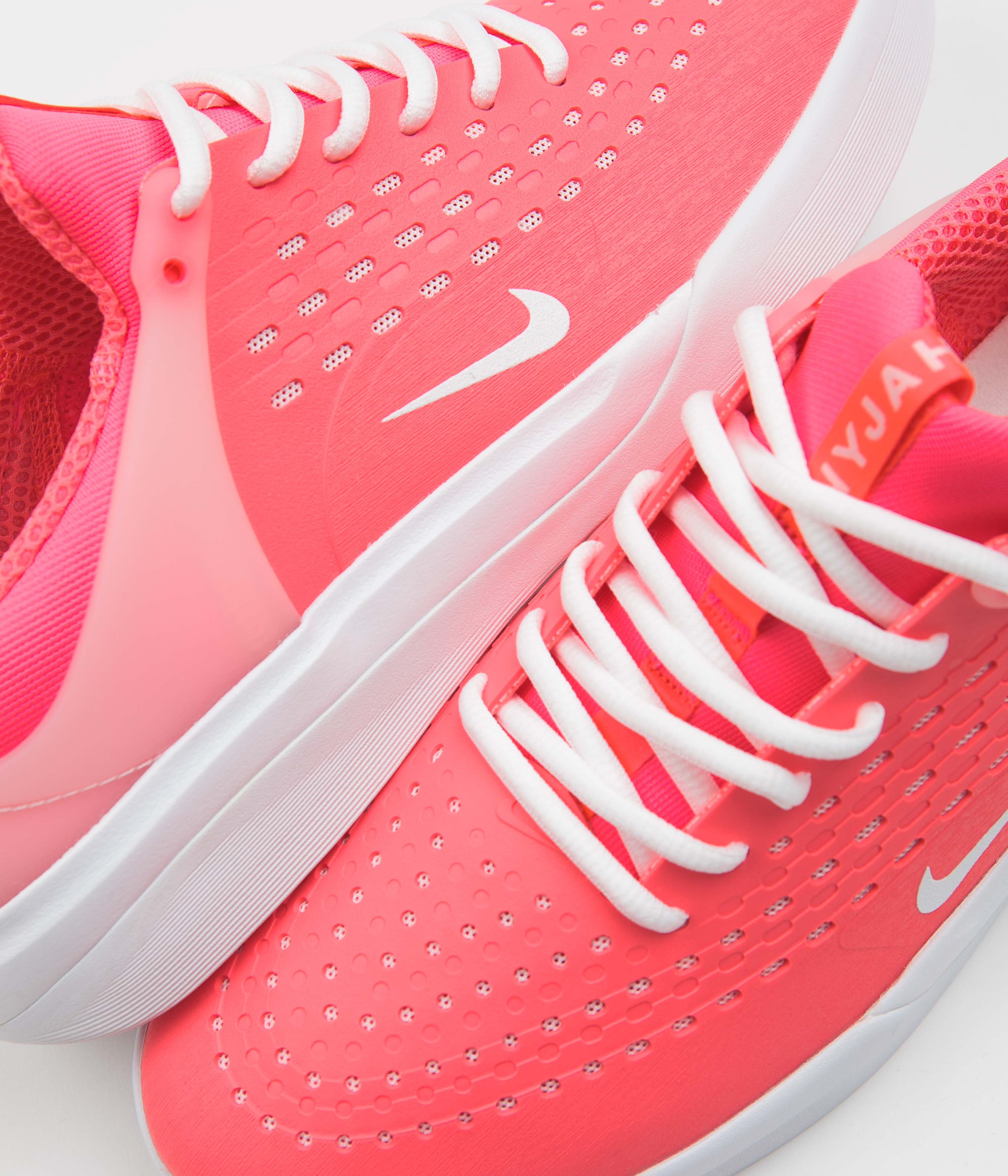 Nike SB Nyjah 3 Shoes - Hot Punch / White - Hot Punch - Hot Punch - Image 3
