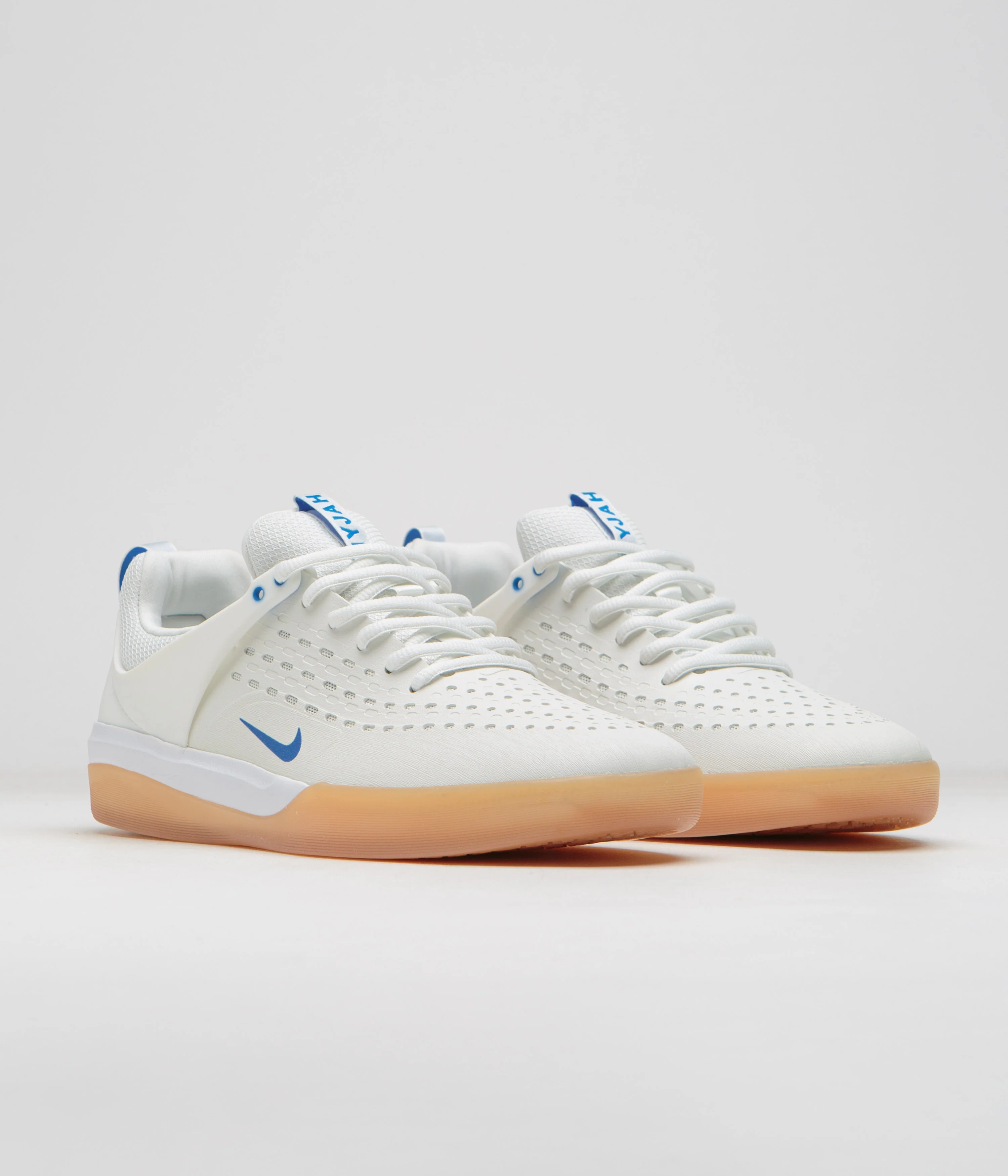 Nike SB Nyjah 3 Shoes - Summit White / Photo Blue - Summit White - Image 2