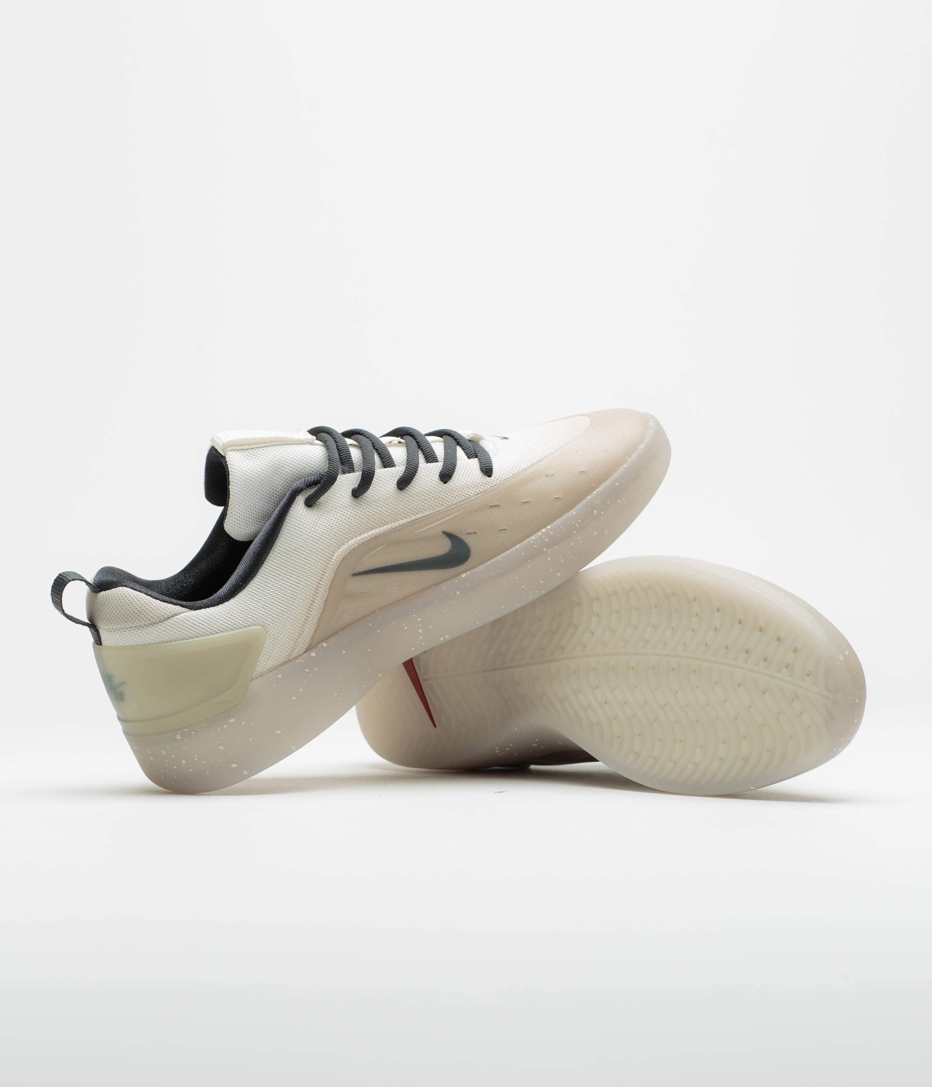 Nike SB Nyjah 4 Shoes - Desert Khaki / Dark Smoke Grey - Image 5