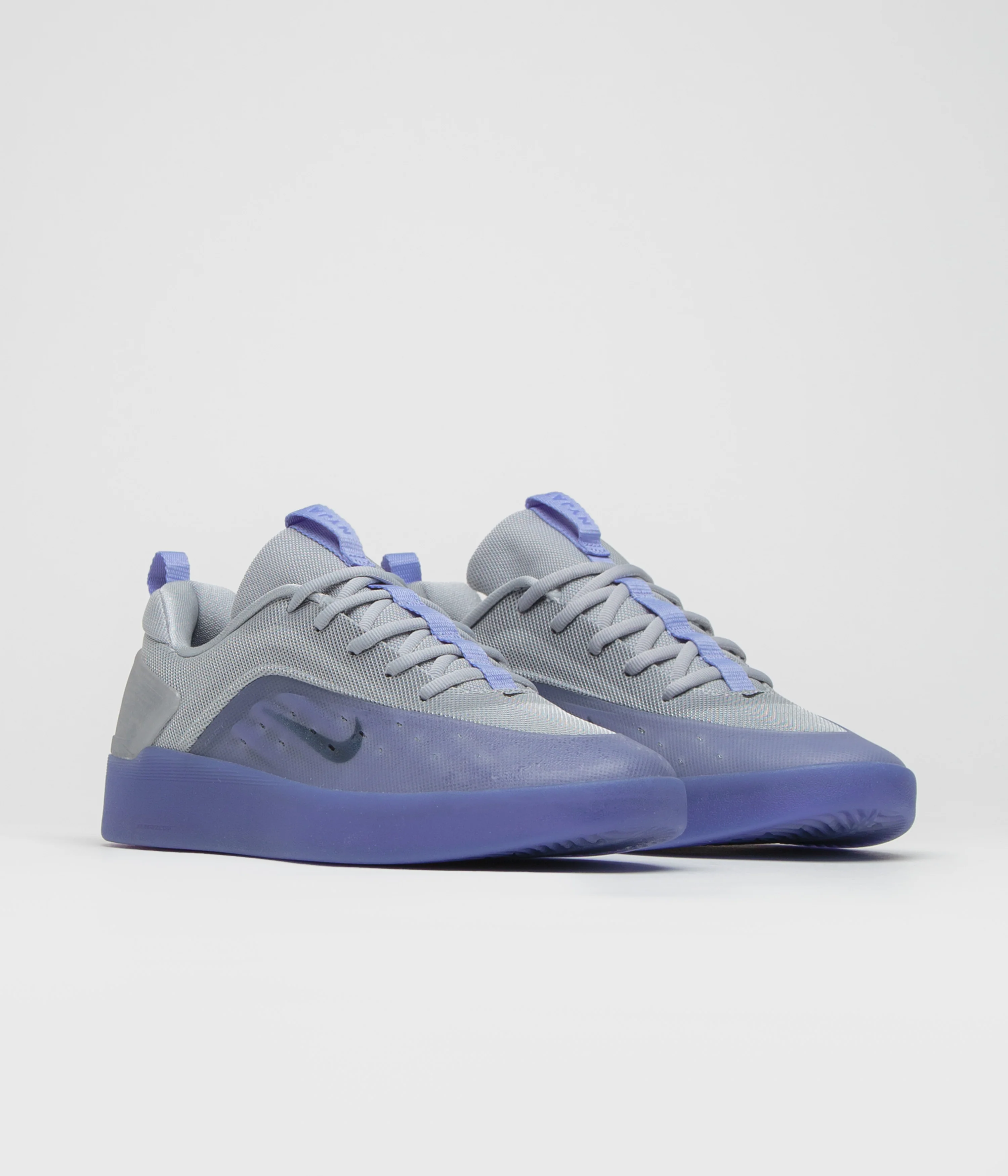 Nike SB Nyjah 4 Shoes - Light Thistle / Black - Light Thistle - Image 2