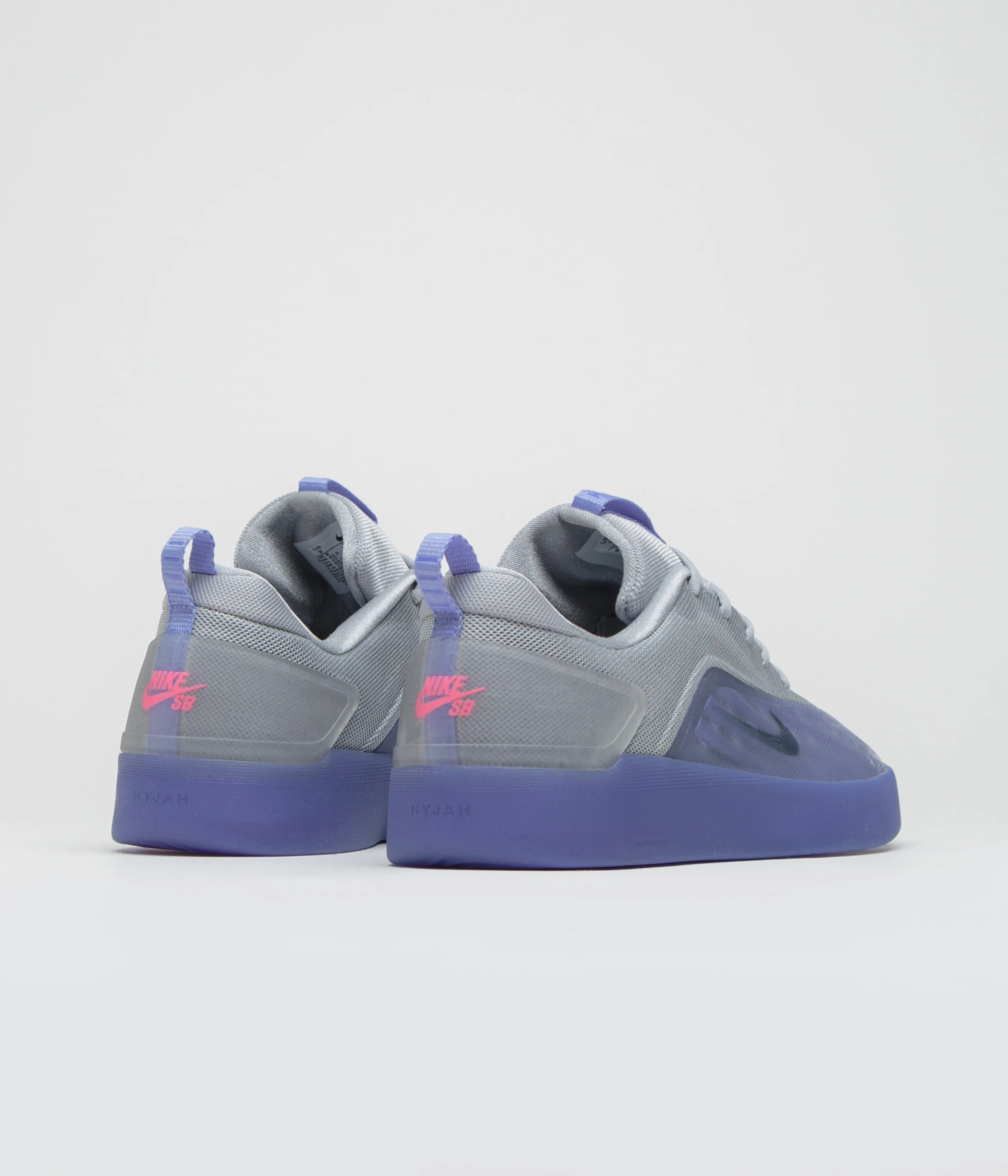 Nike SB Nyjah 4 Shoes - Light Thistle / Black - Light Thistle - Image 4