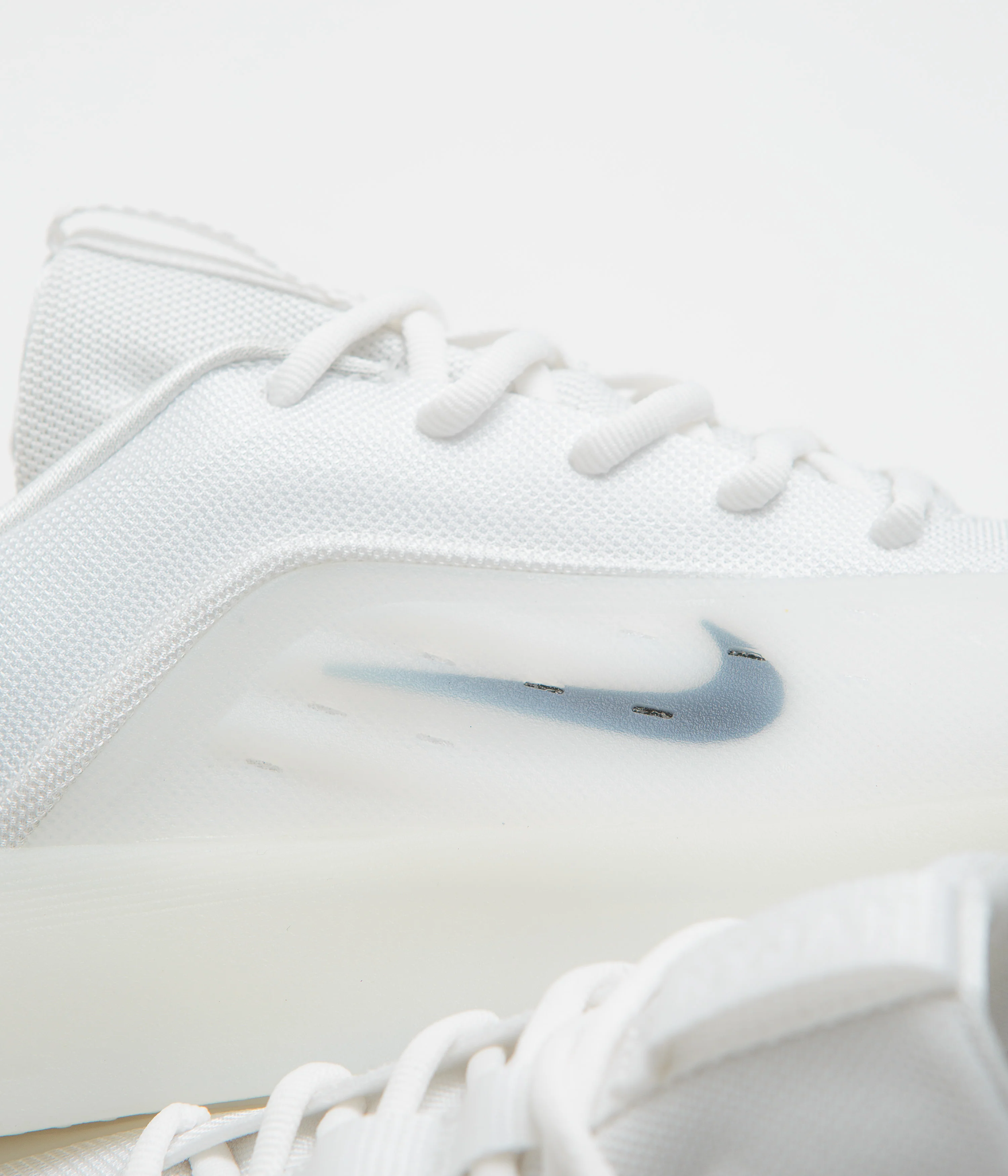 Nike SB Nyjah 4 Shoes - White / Black - White - Black - Image 3