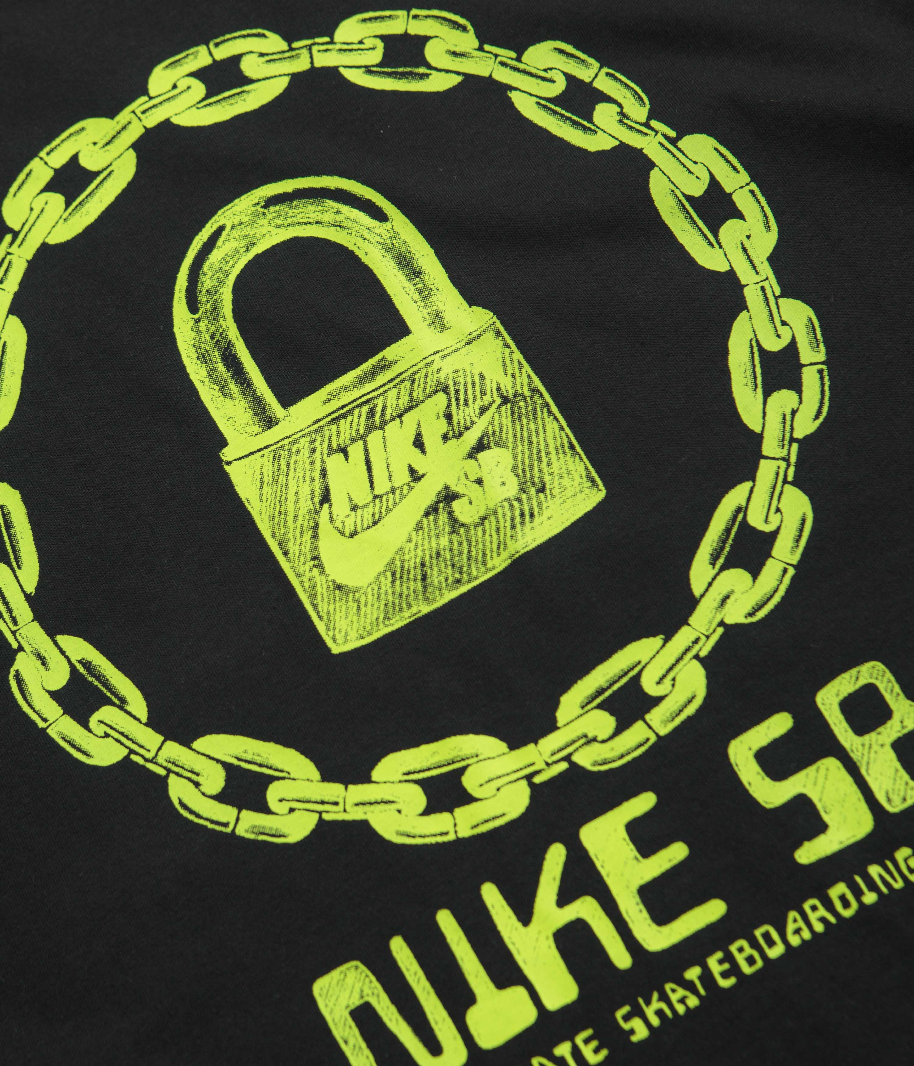 Nike SB On Lock T-Shirt - Black - Image 5