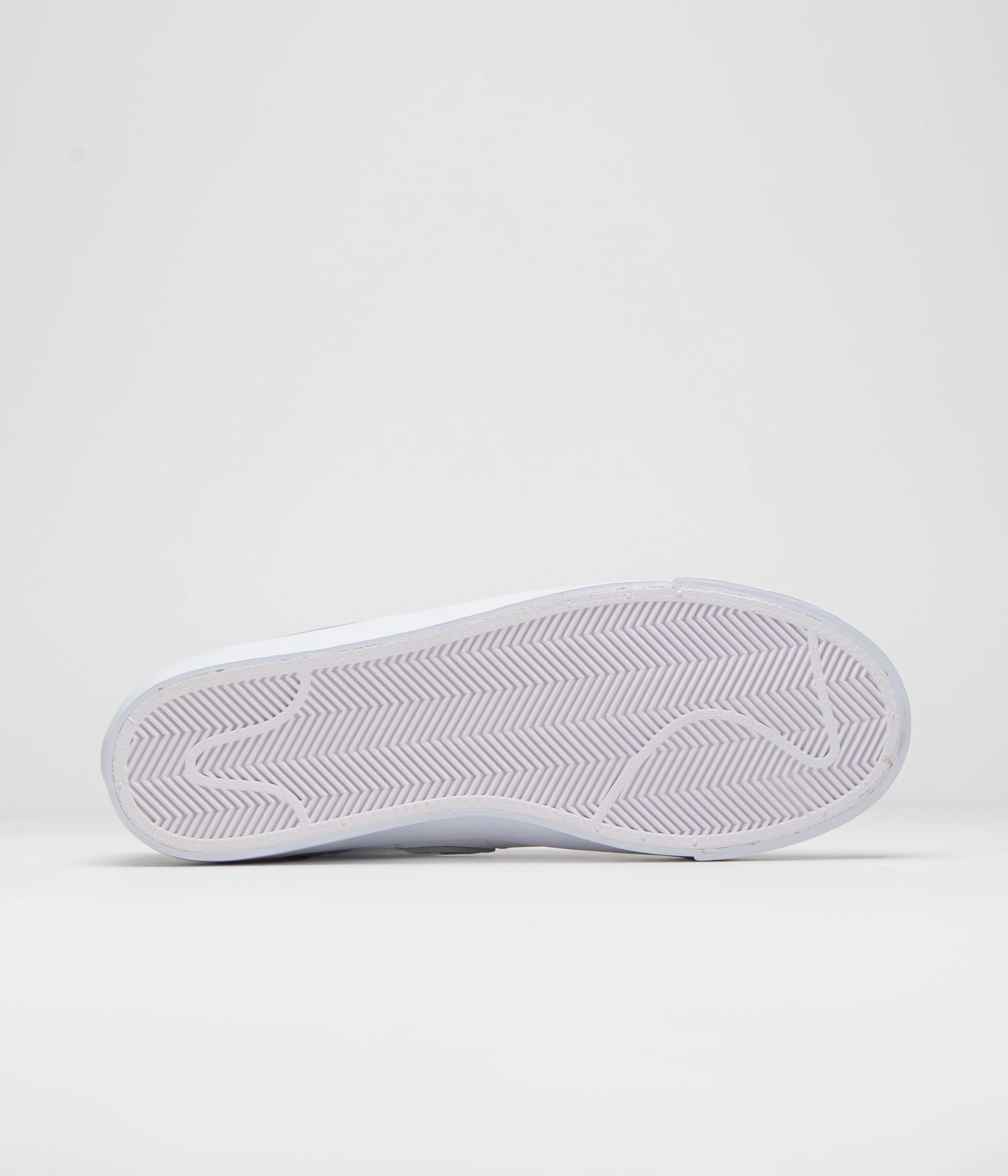 Nike SB Orange Label Blazer Low Pro GT Shoes - White / White - White - White - Image 6