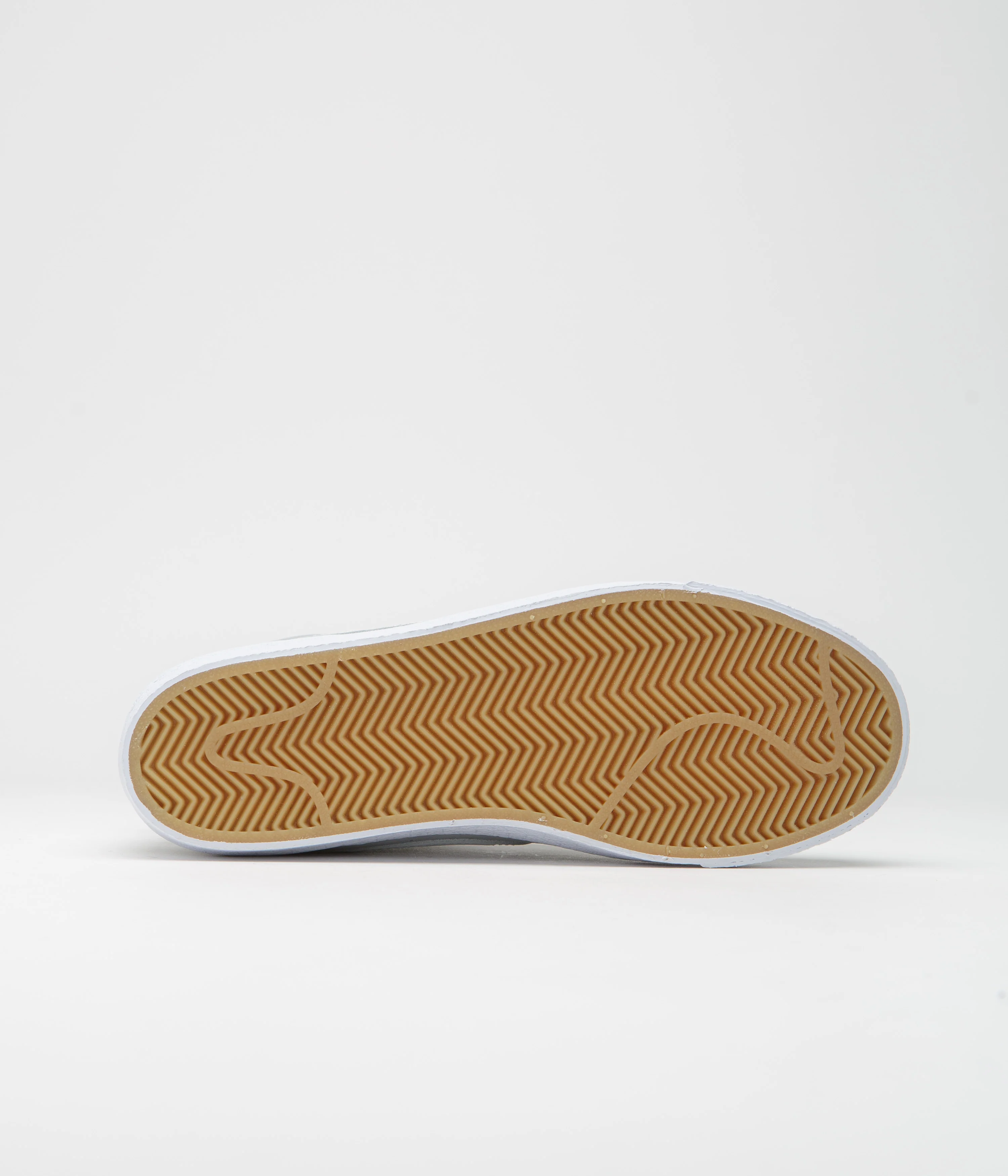 Nike SB Orange Label Blazer Mid Shoes - Wolf Grey / White - Wolf Grey - Image 6