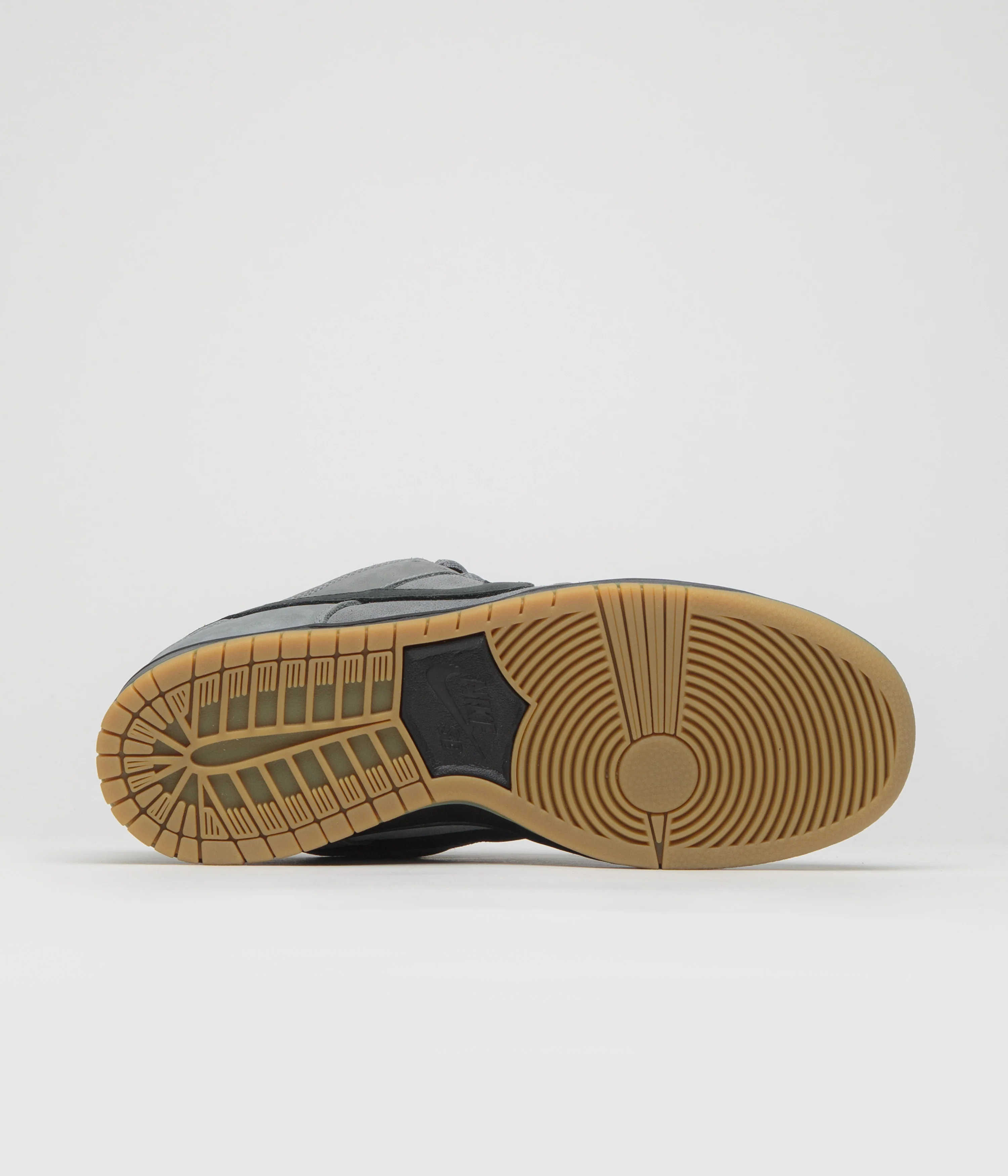 Nike SB Orange Label Dunk Low Pro Shoes - Cool Grey / Black - Cool Grey - Dark Grey - Image 6