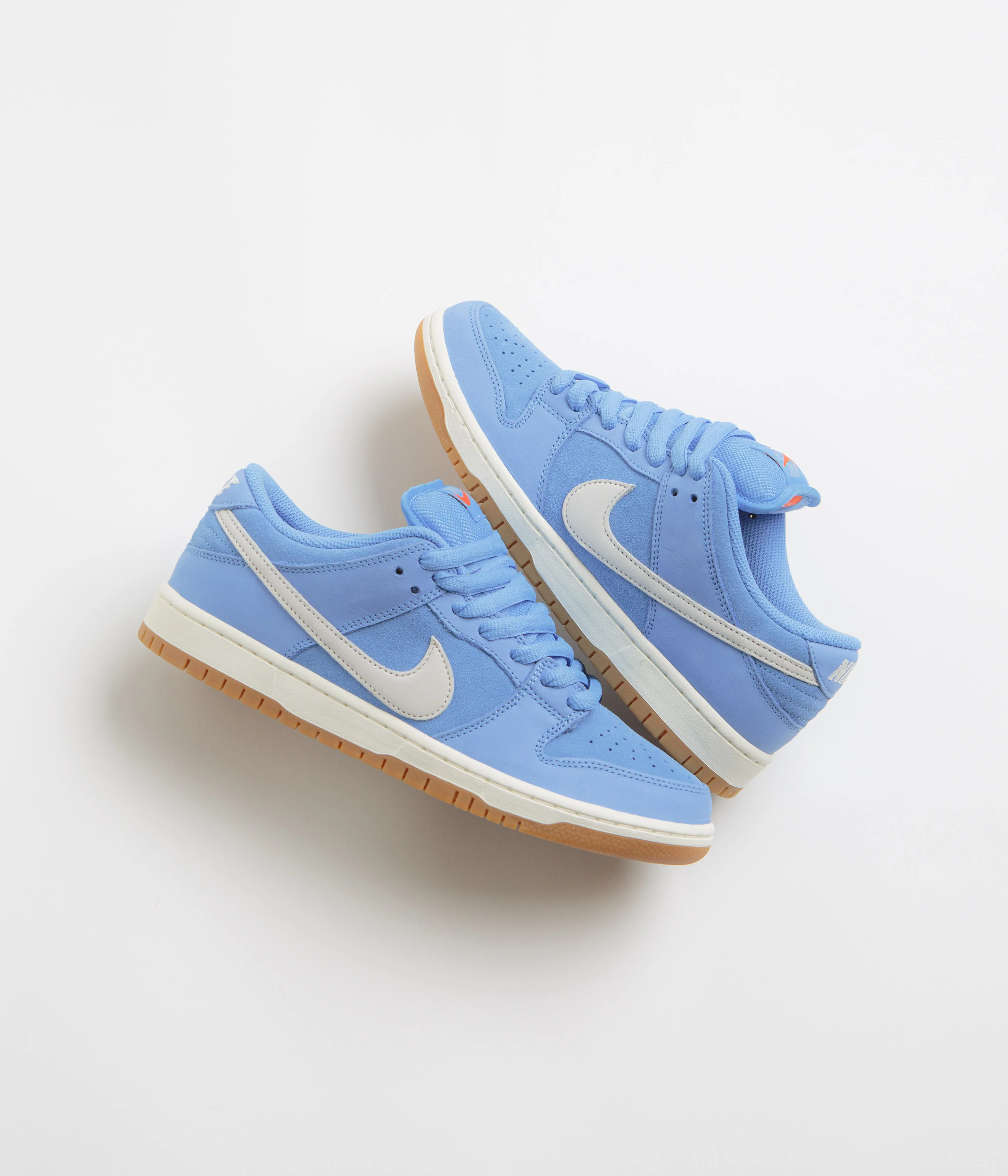 Nike SB Orange Label Dunk Low Pro Shoes - University Blue / Sail - University Blue - Image 3