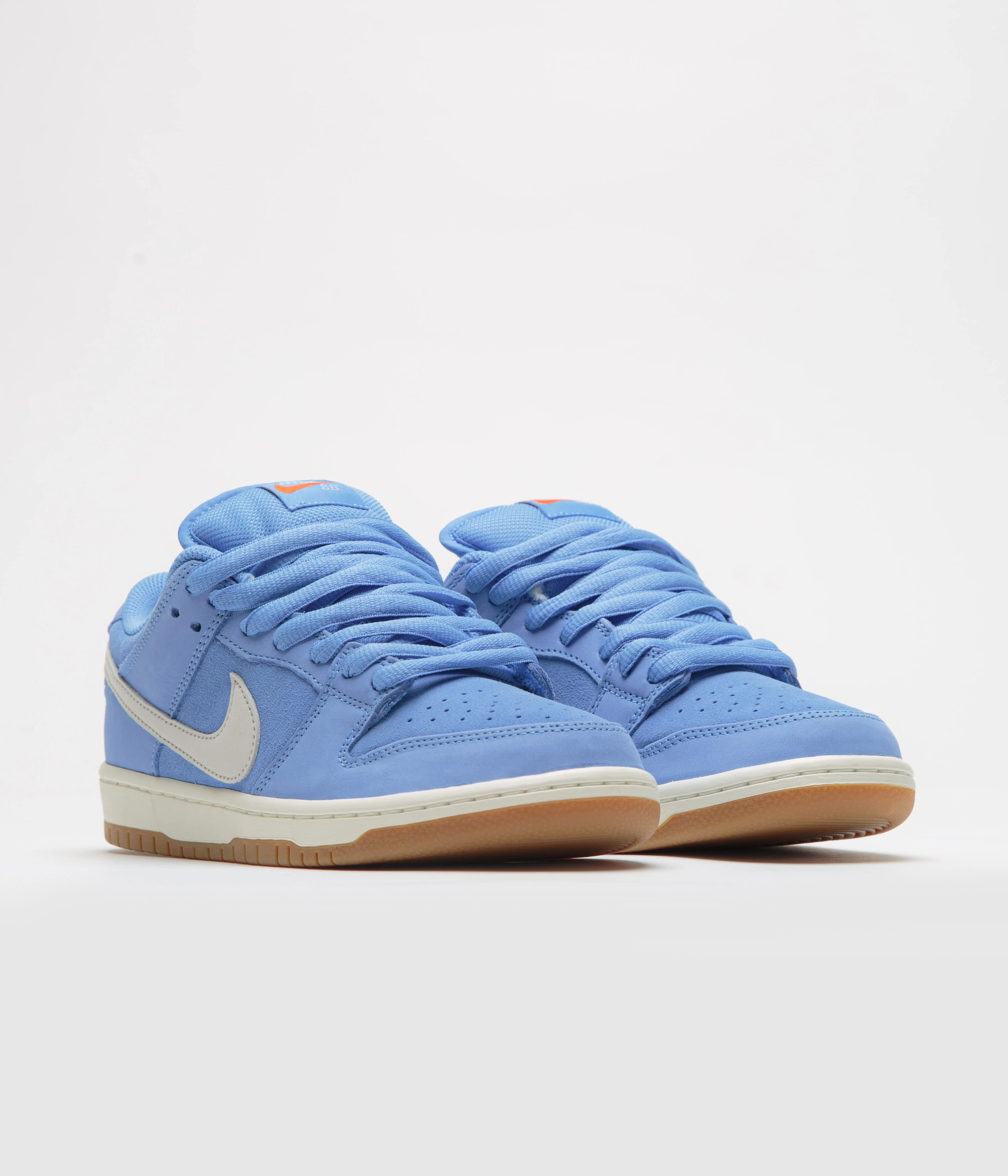 Nike SB Orange Label Dunk Low Pro Shoes - University Blue / Sail - University Blue - Image 4