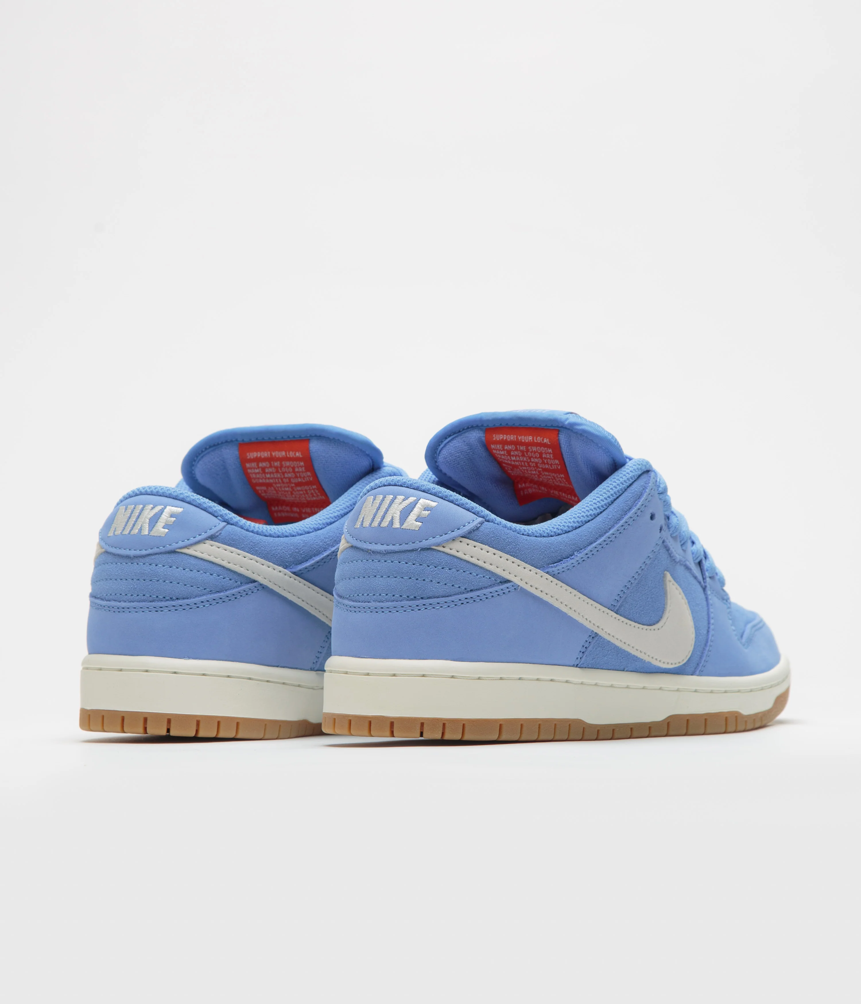 Nike SB Orange Label Dunk Low Pro Shoes - University Blue / Sail - University Blue - Image 6